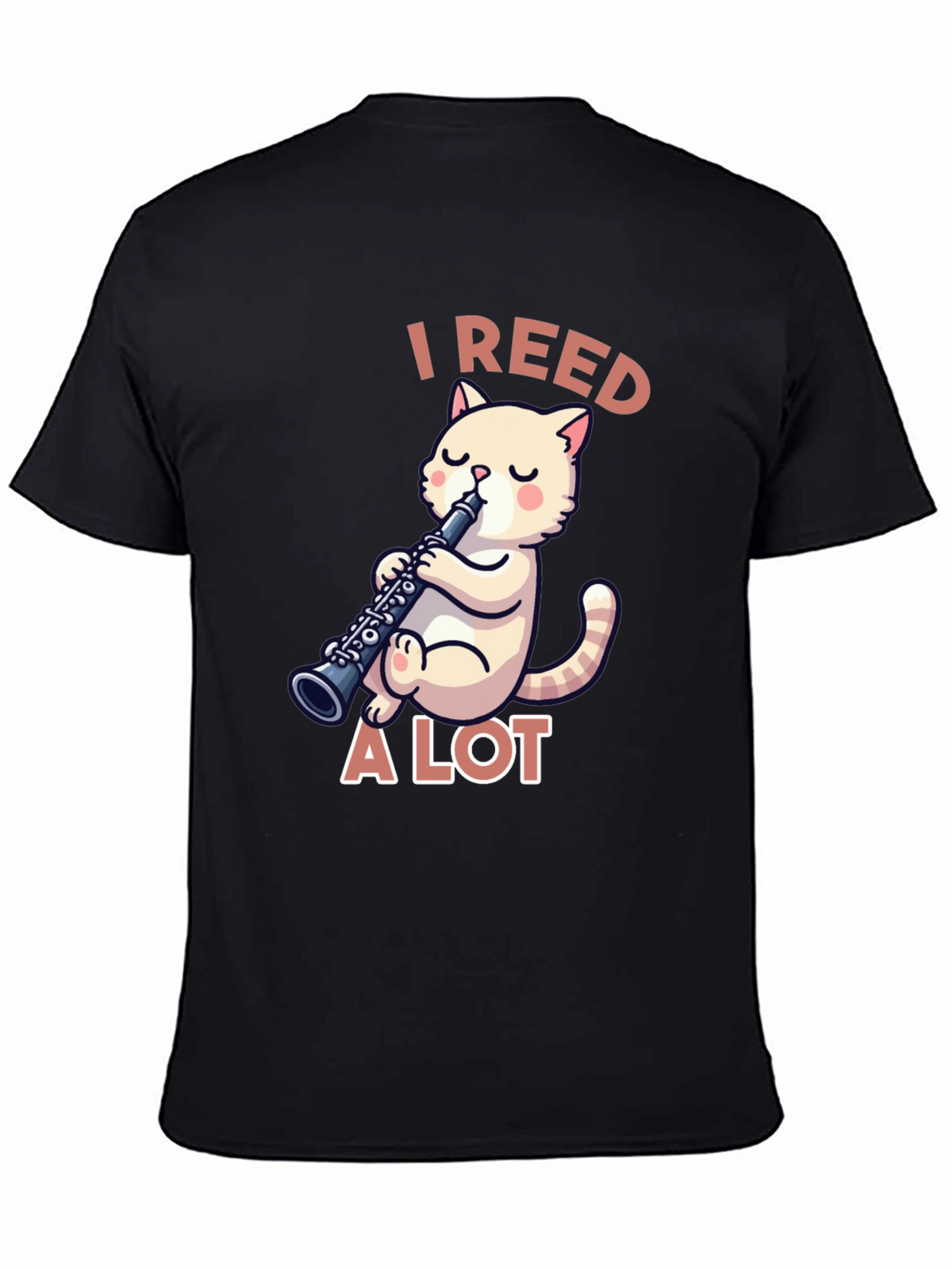 I Reed A Lot - Musician Cat T-Shirt