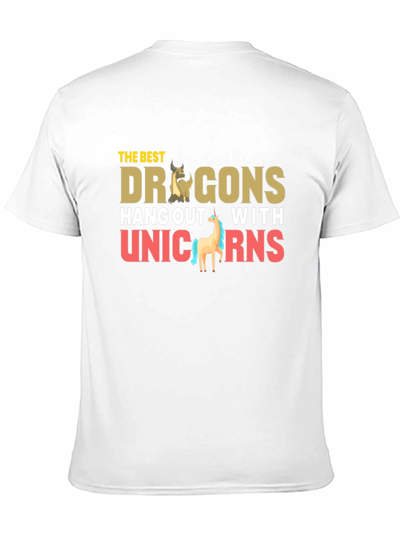 Dragons and Unicorns Graphic T-Shirt
