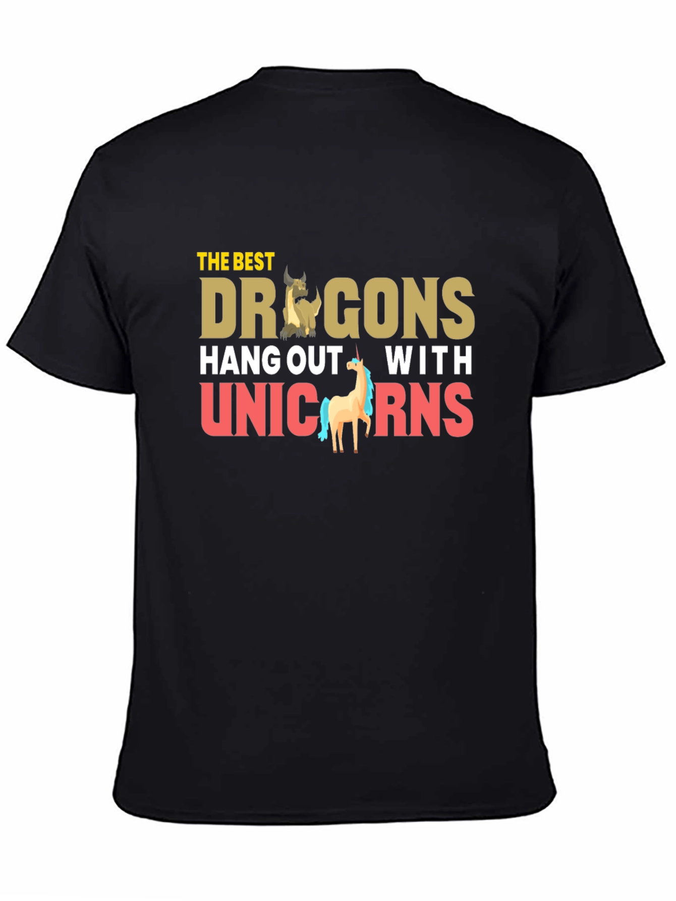 Dragons and Unicorns Graphic T-Shirt