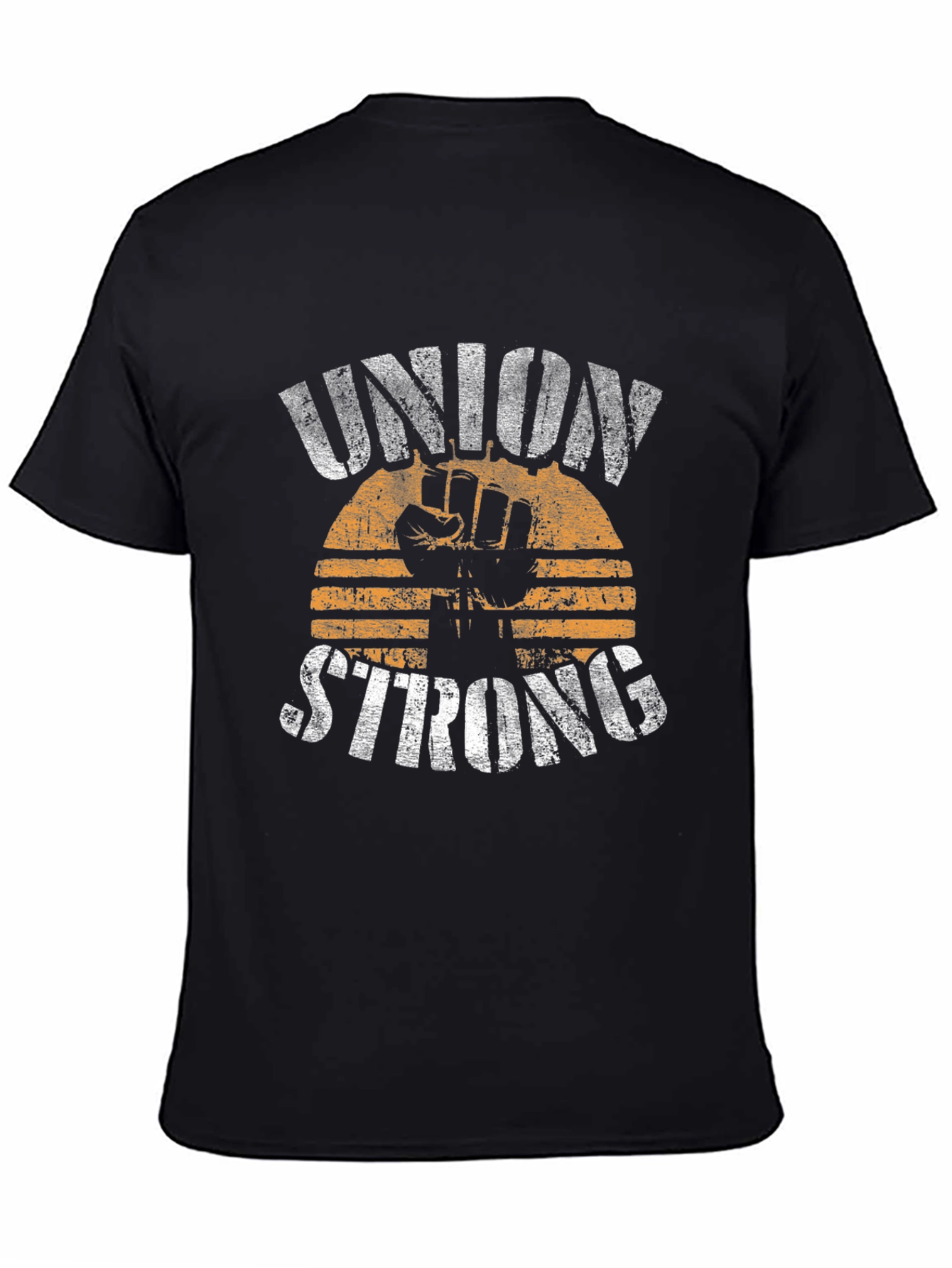 Union Strong Graphic T-Shirt - Black