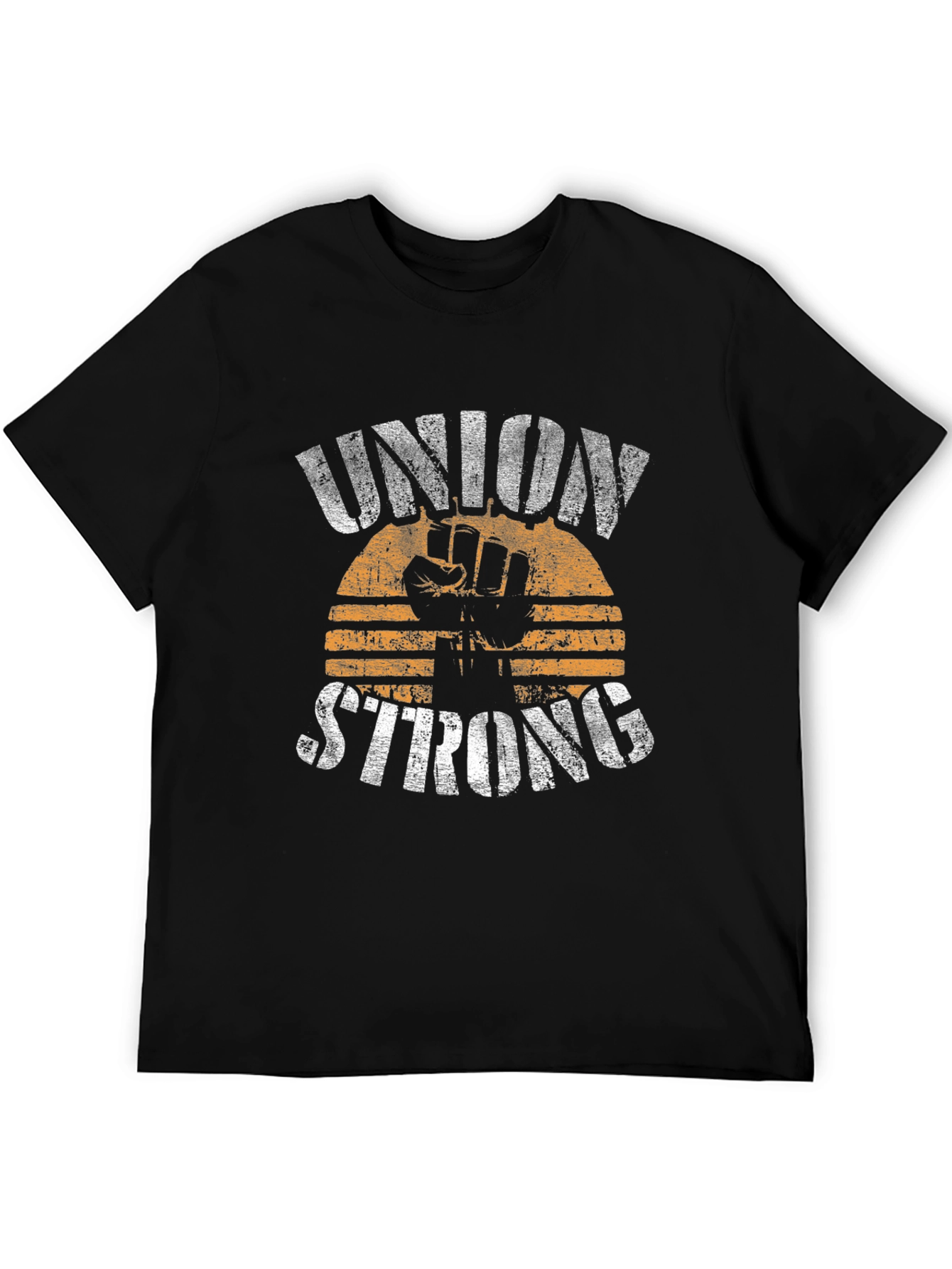 Union Strong Graphic T-Shirt - Black