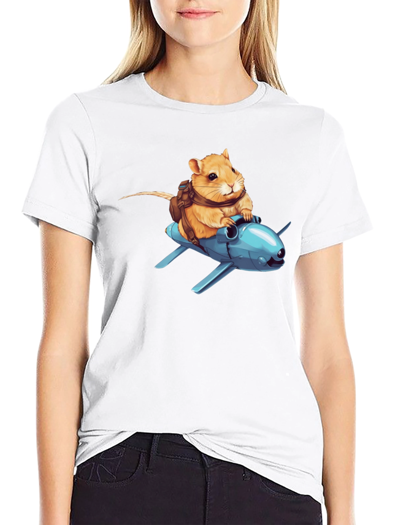Gerbil Aviator T-Shirt