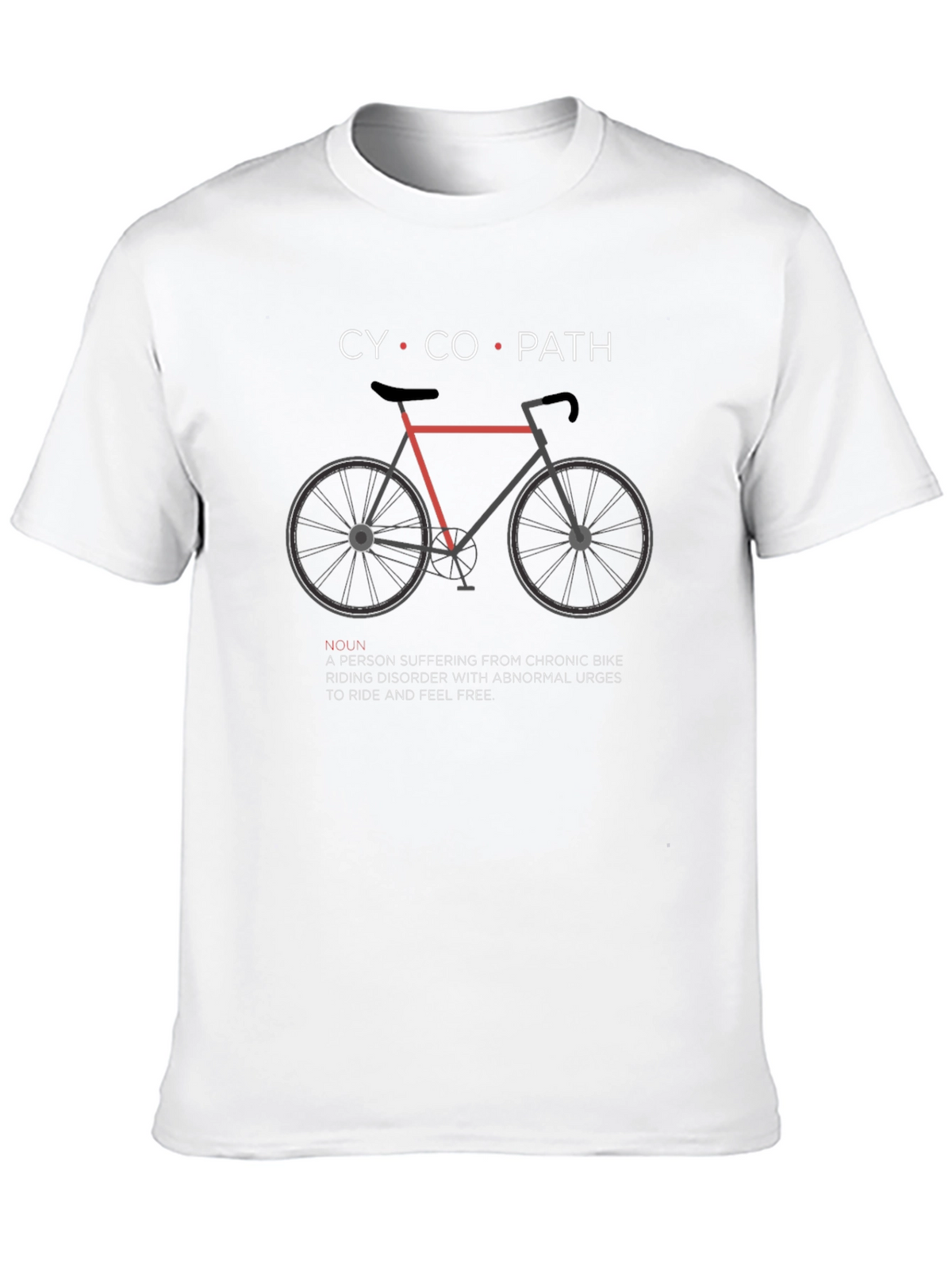 Cyclopath T-Shirt - Funny Biker Tee
