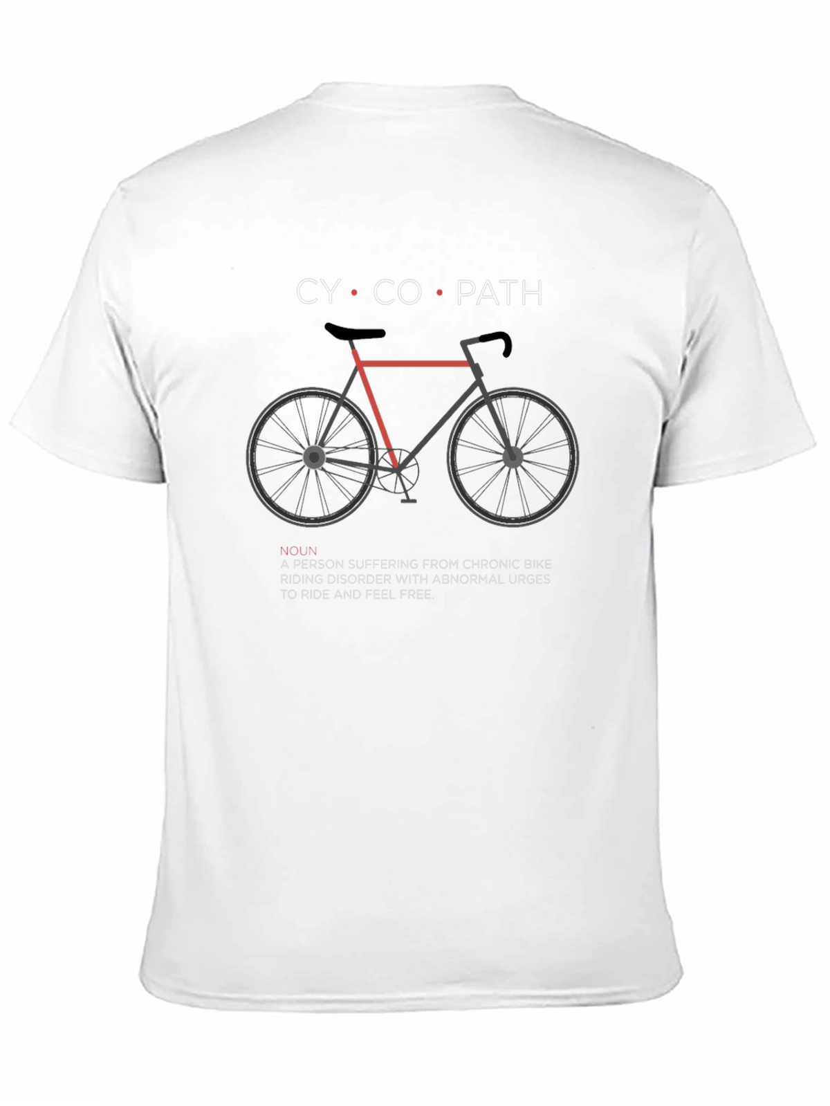 Cyclopath T-Shirt - Funny Biker Tee