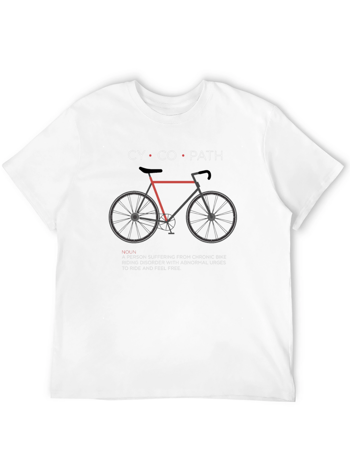 Cyclopath T-Shirt - Funny Biker Tee