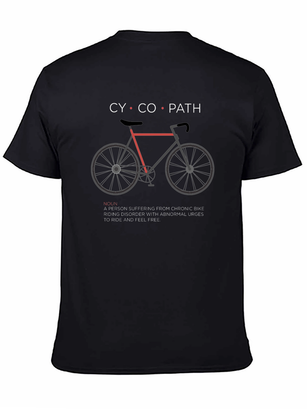 Cyclopath T-Shirt - Funny Biker Tee