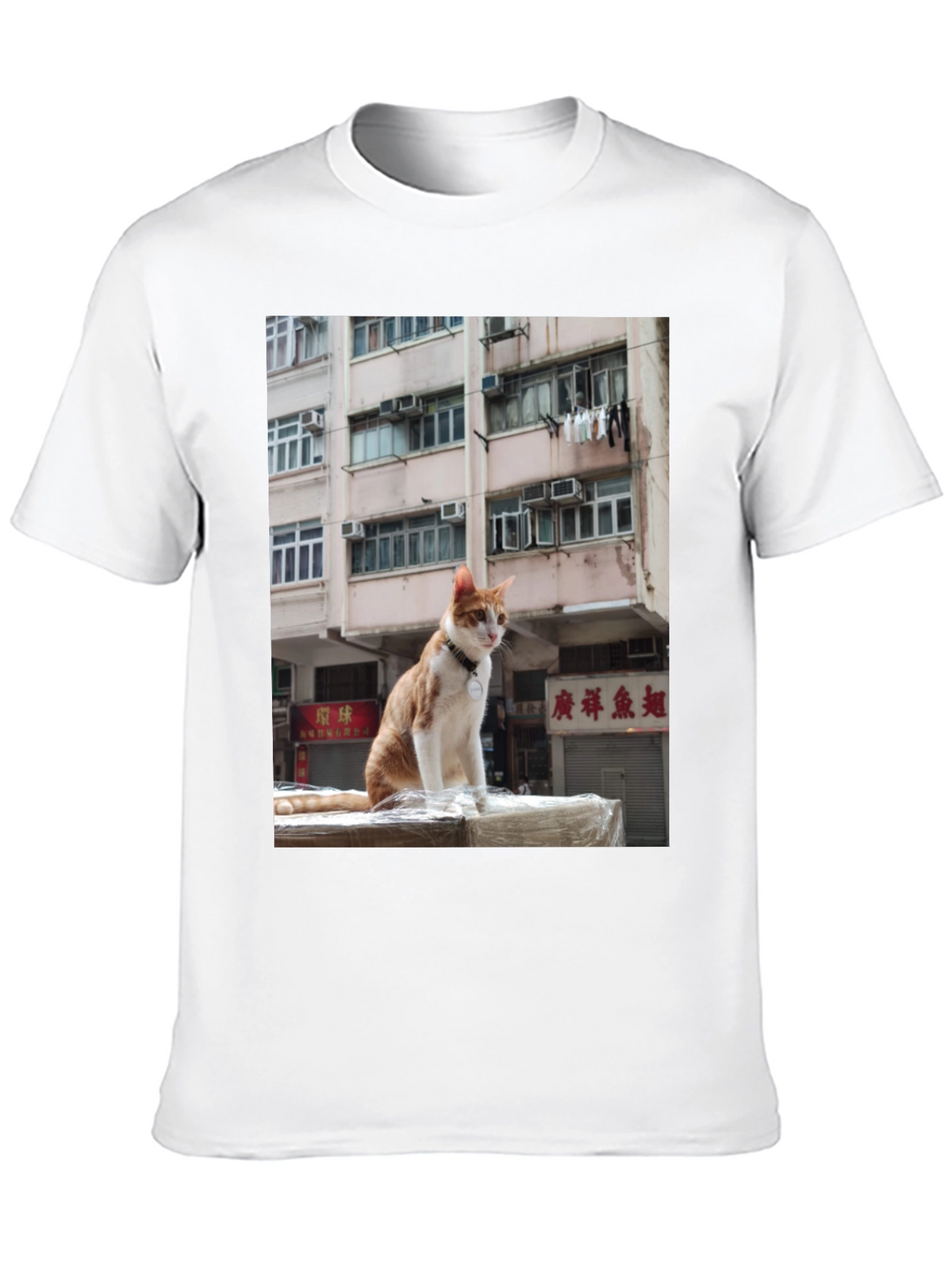 Cool Cat T-Shirt - Urban Scene Tee