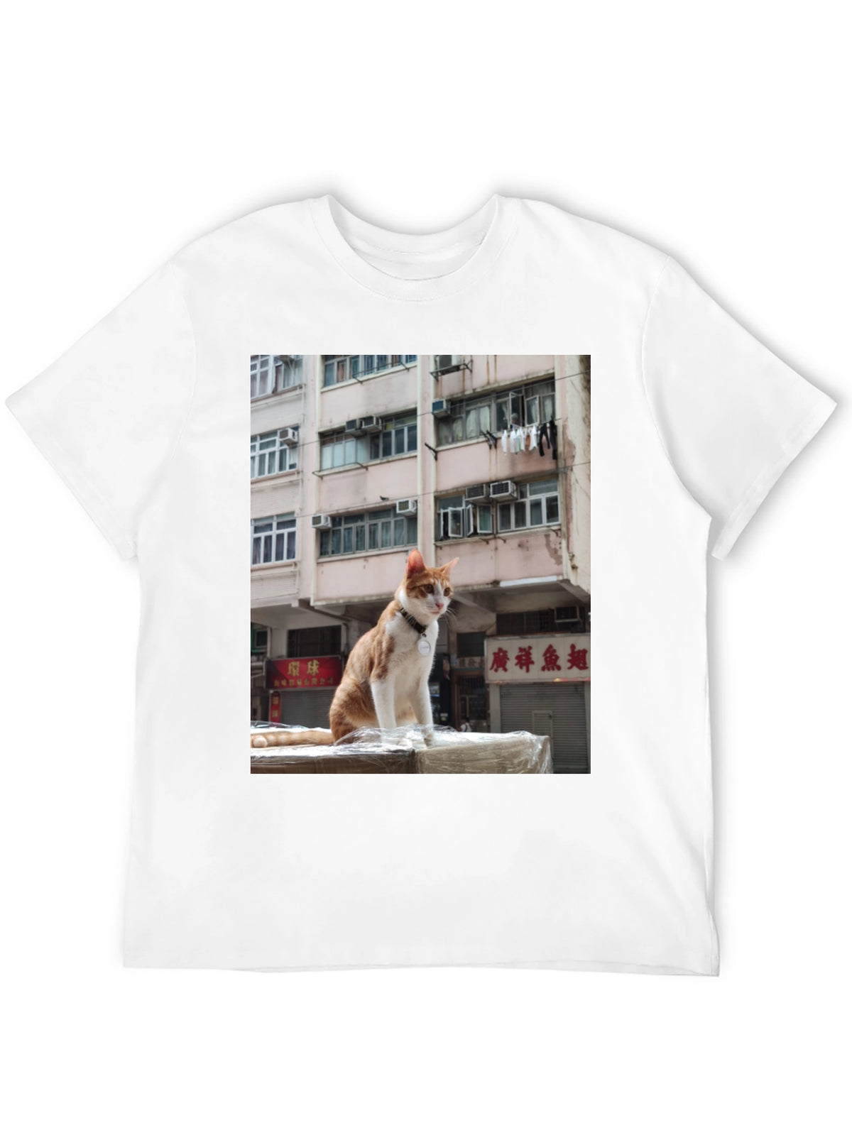 Cool Cat T-Shirt - Urban Scene Tee