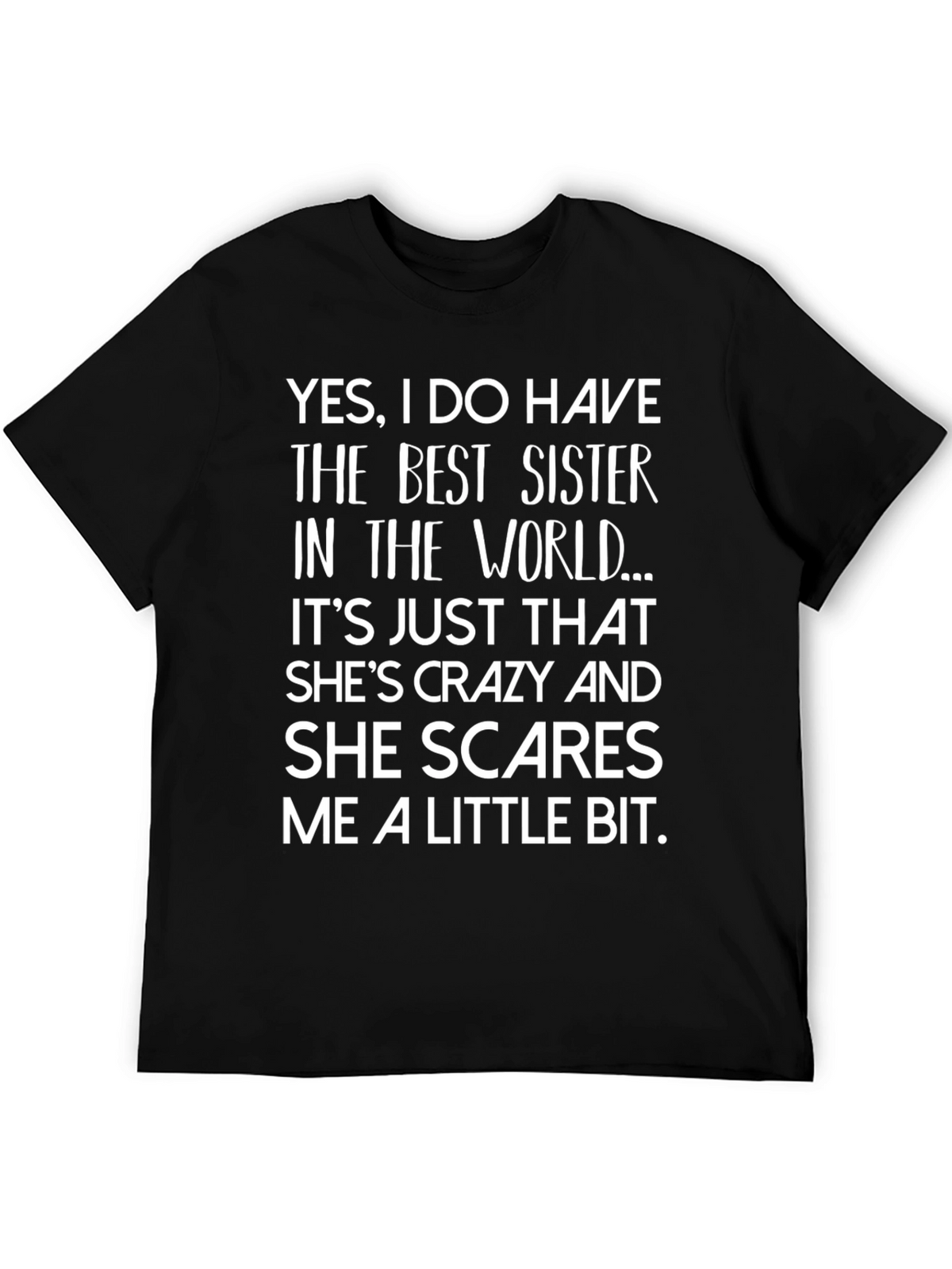 Funny Best Sister Graphic Tee