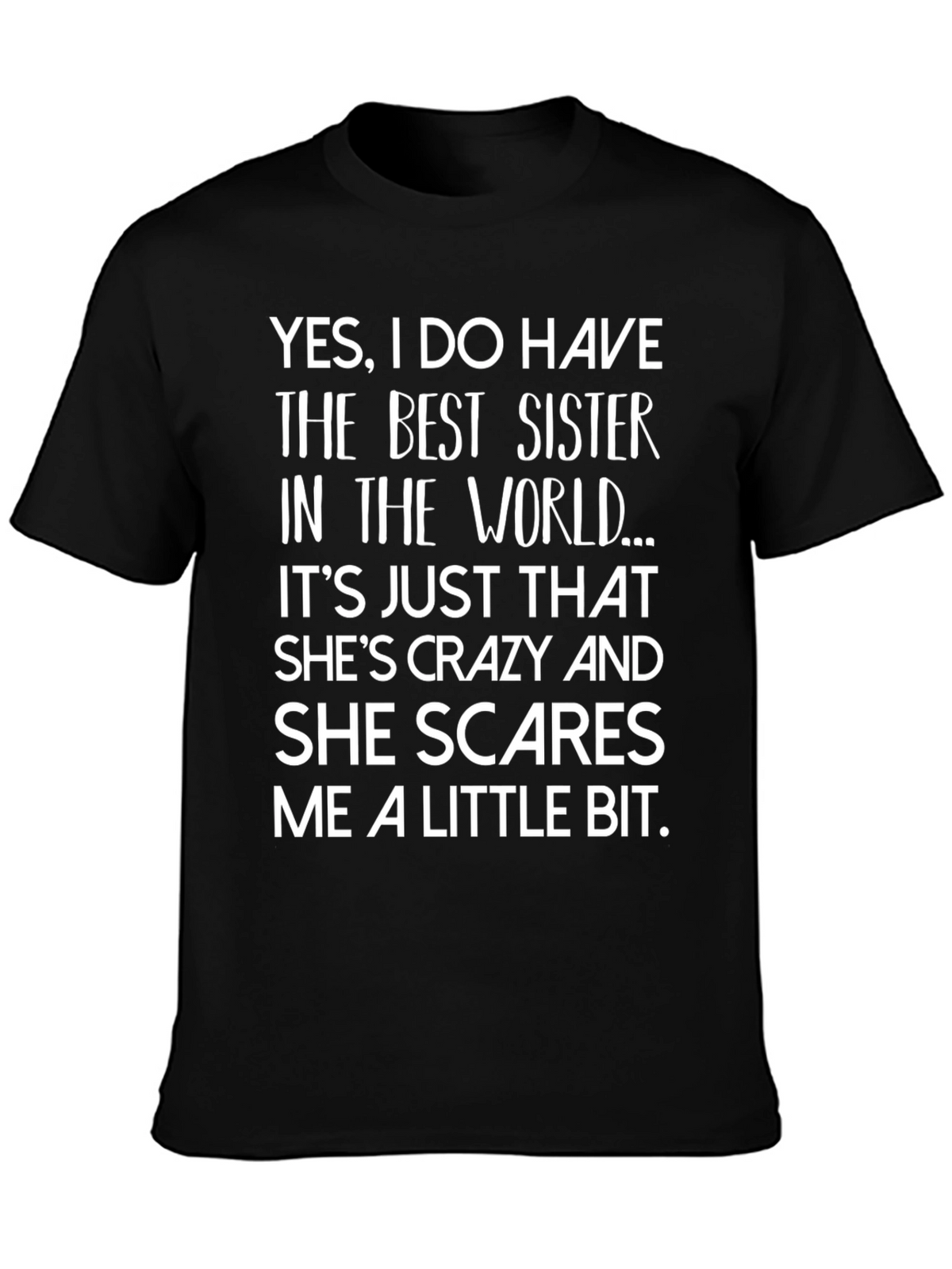 Funny Best Sister Graphic Tee