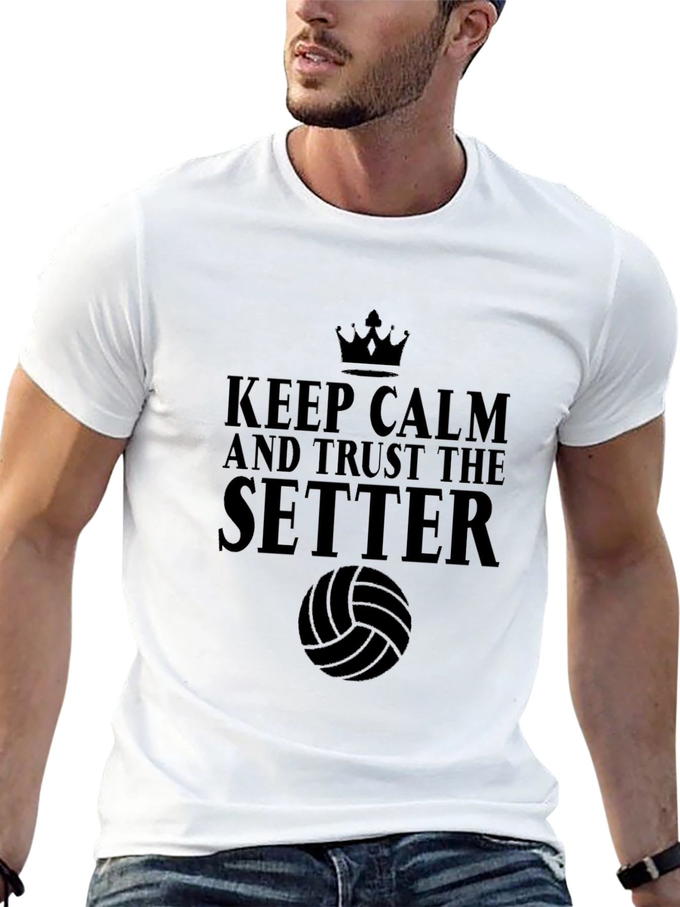 Keep Calm and Trust the Setter Volleyball T-Shirt