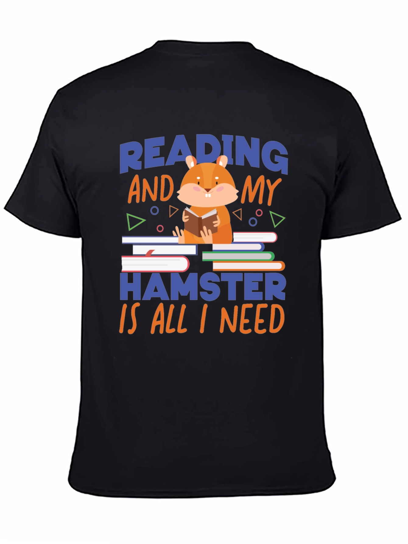 Reading Hamster T-Shirt: Cute & Comfy Novelty Tee
