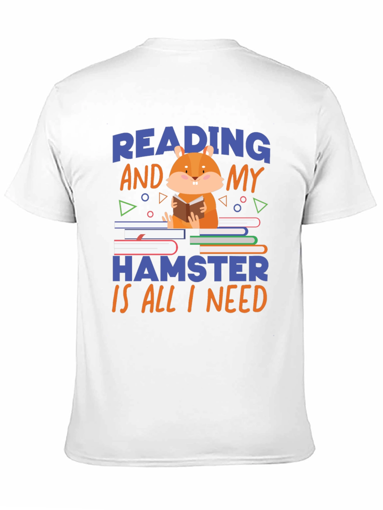 Reading Hamster T-Shirt: Cute & Comfy Novelty Tee