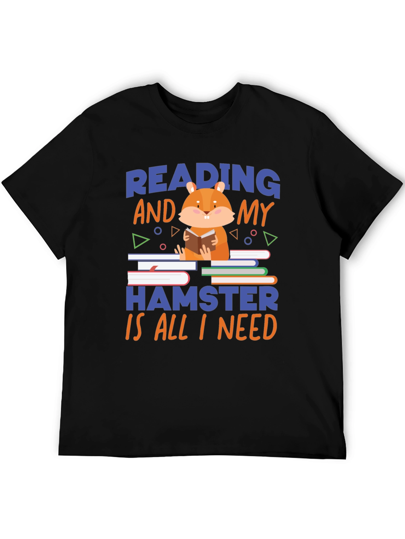 Reading Hamster T-Shirt: Cute & Comfy Novelty Tee