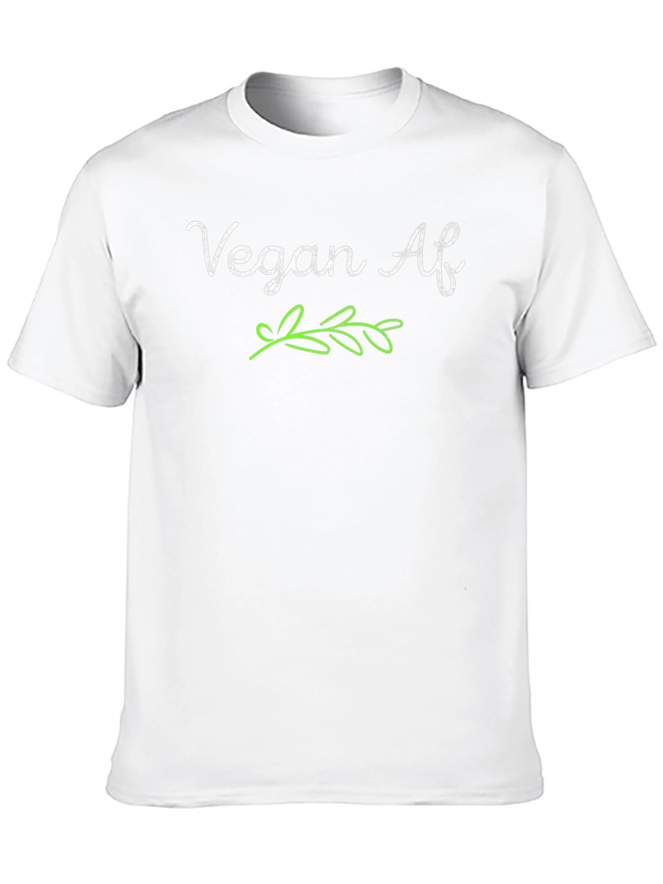 Vegan AF Graphic Tee - Eco-Friendly Vegan Fashion