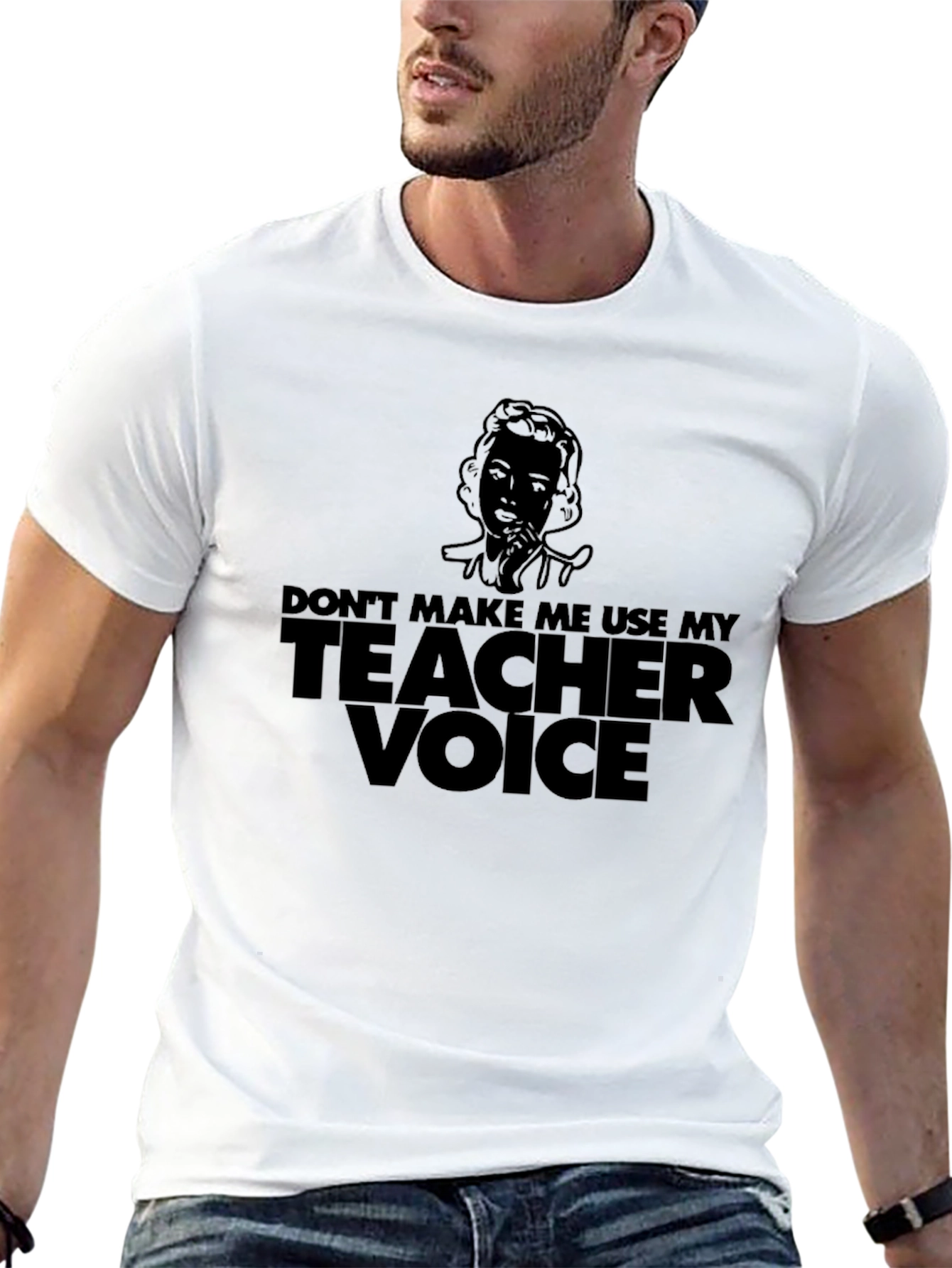 Teacher Voice Graphic Tee - Unisex Cotton T-Shirt