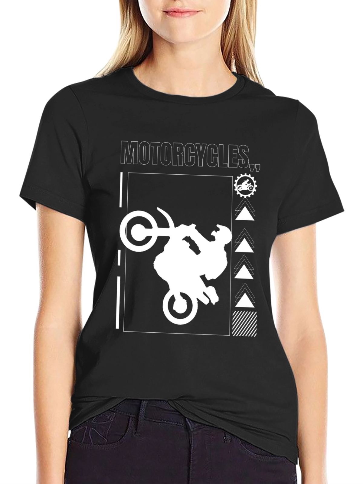 Motorcycle Graphic T-Shirt - Ride in Style