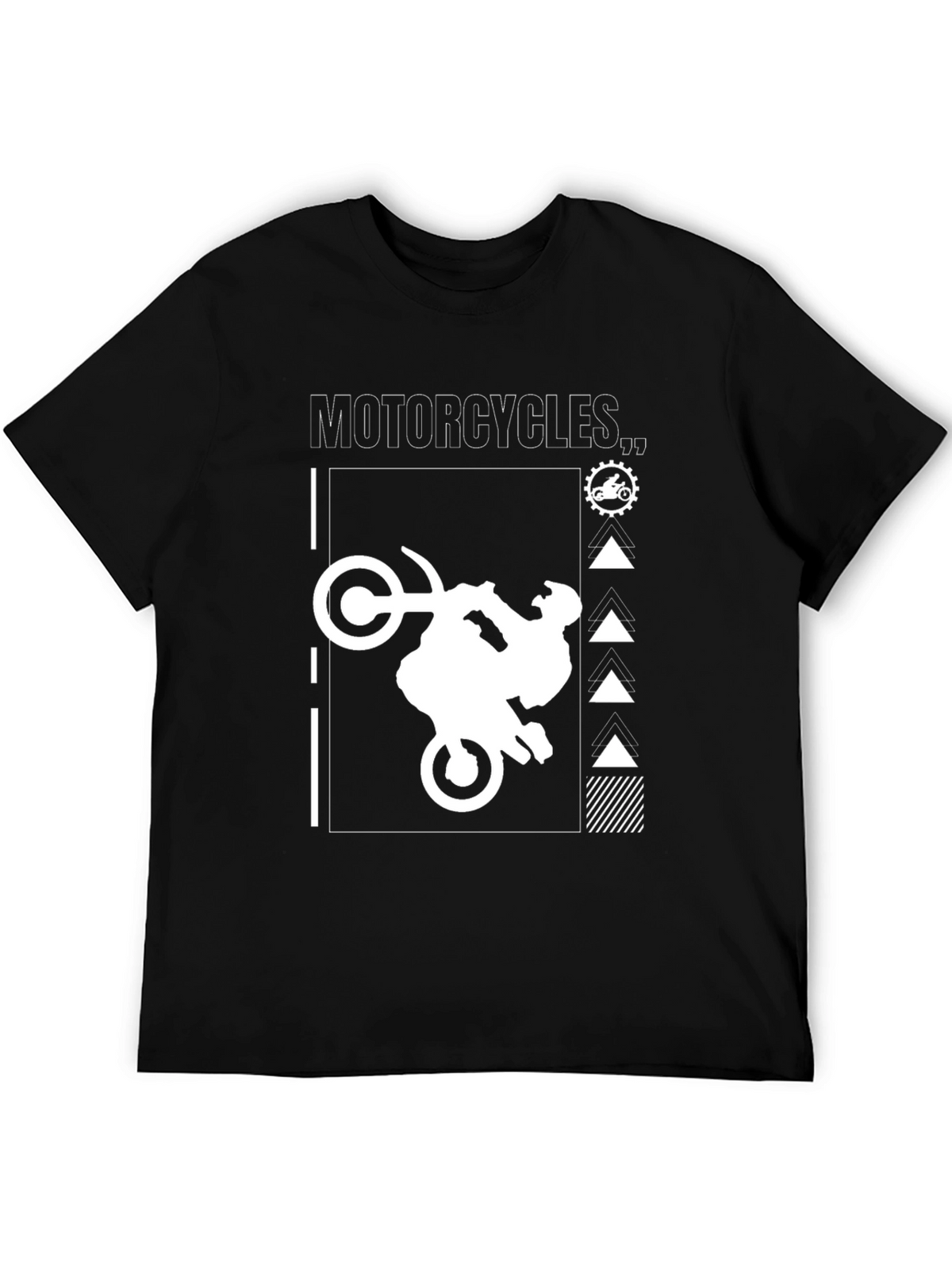 Motorcycle Graphic T-Shirt - Ride in Style