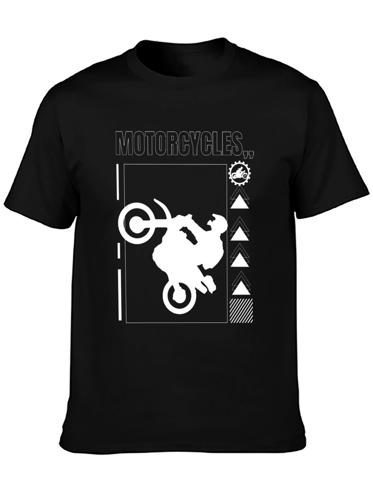 Motorcycle Graphic T-Shirt - Ride in Style