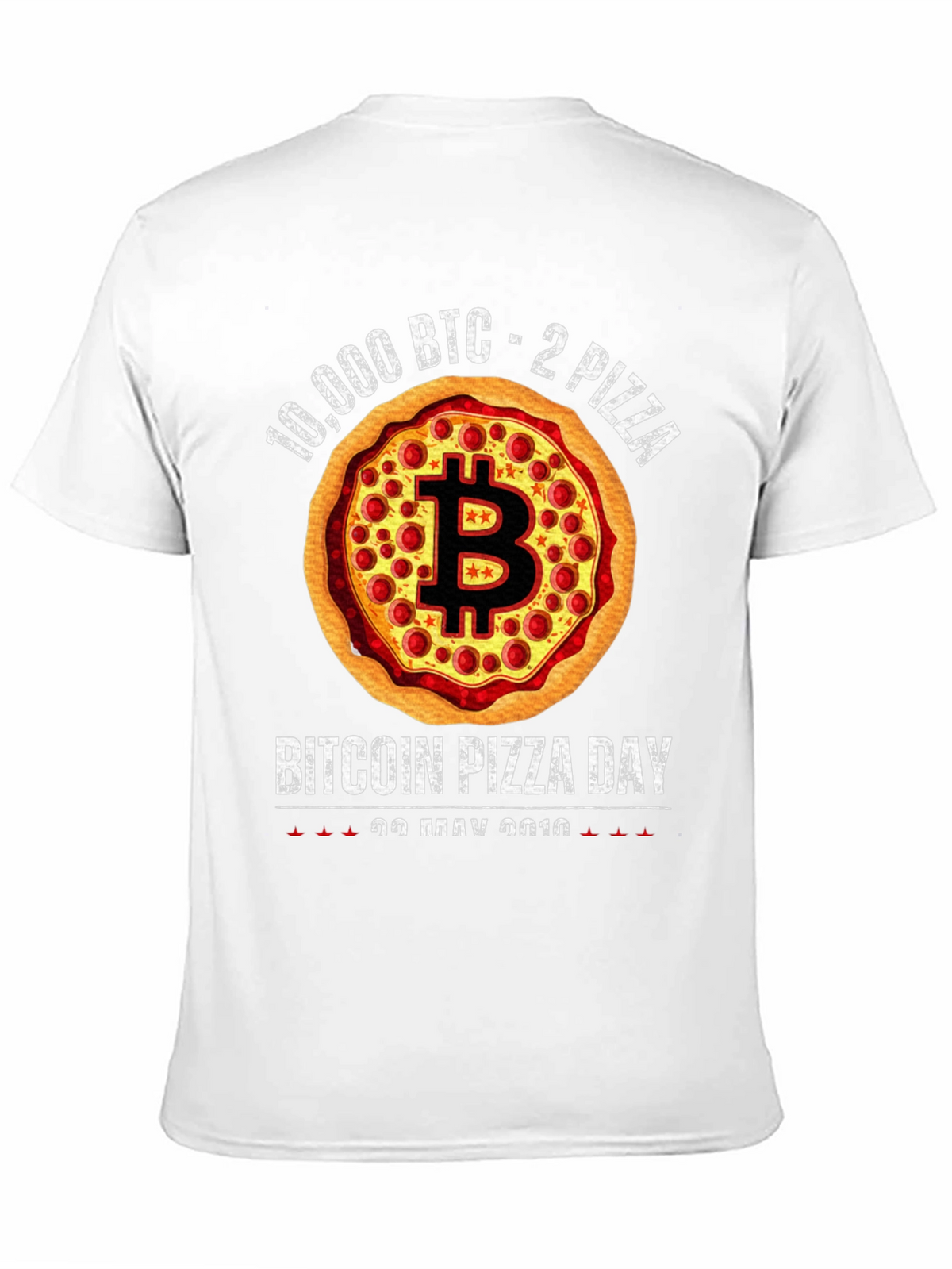 Bitcoin Pizza Day T-Shirt - Crypto Pizza Tee