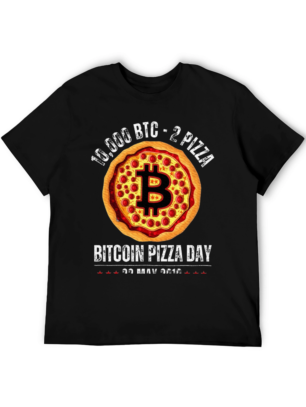 Bitcoin Pizza Day T-Shirt - Crypto Pizza Tee