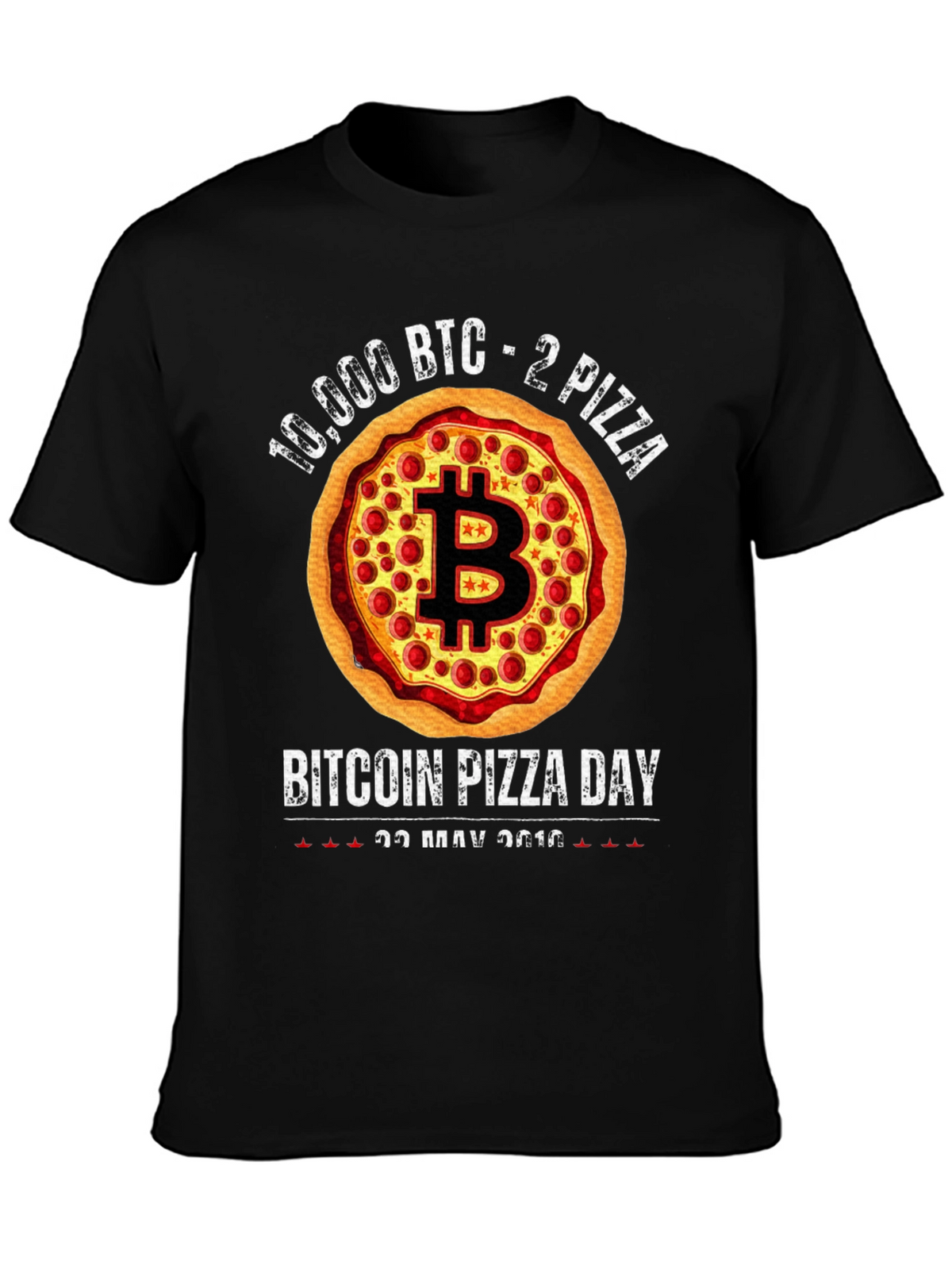 Bitcoin Pizza Day T-Shirt - Crypto Pizza Tee
