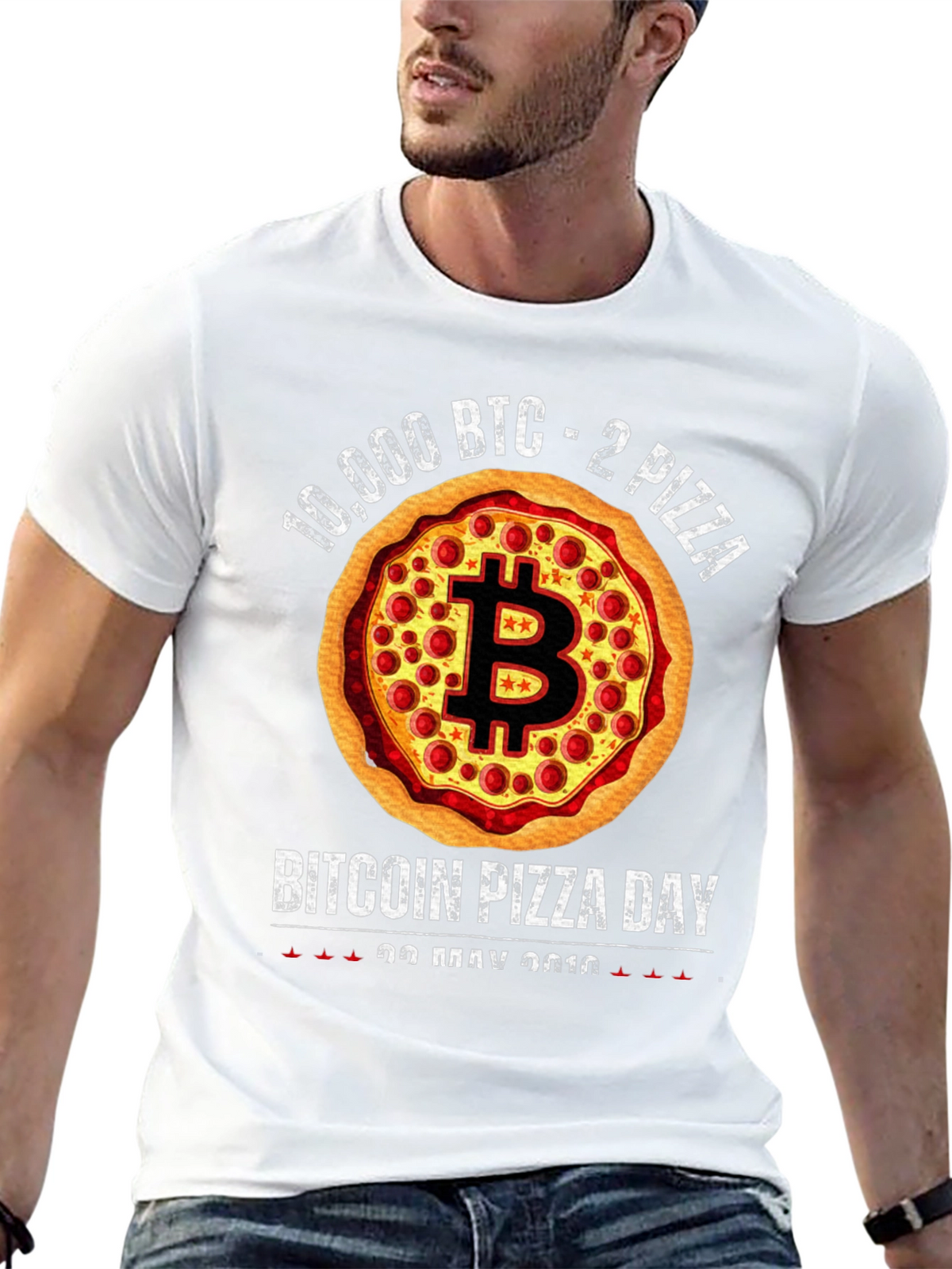 Bitcoin Pizza Day T-Shirt - Crypto Pizza Tee