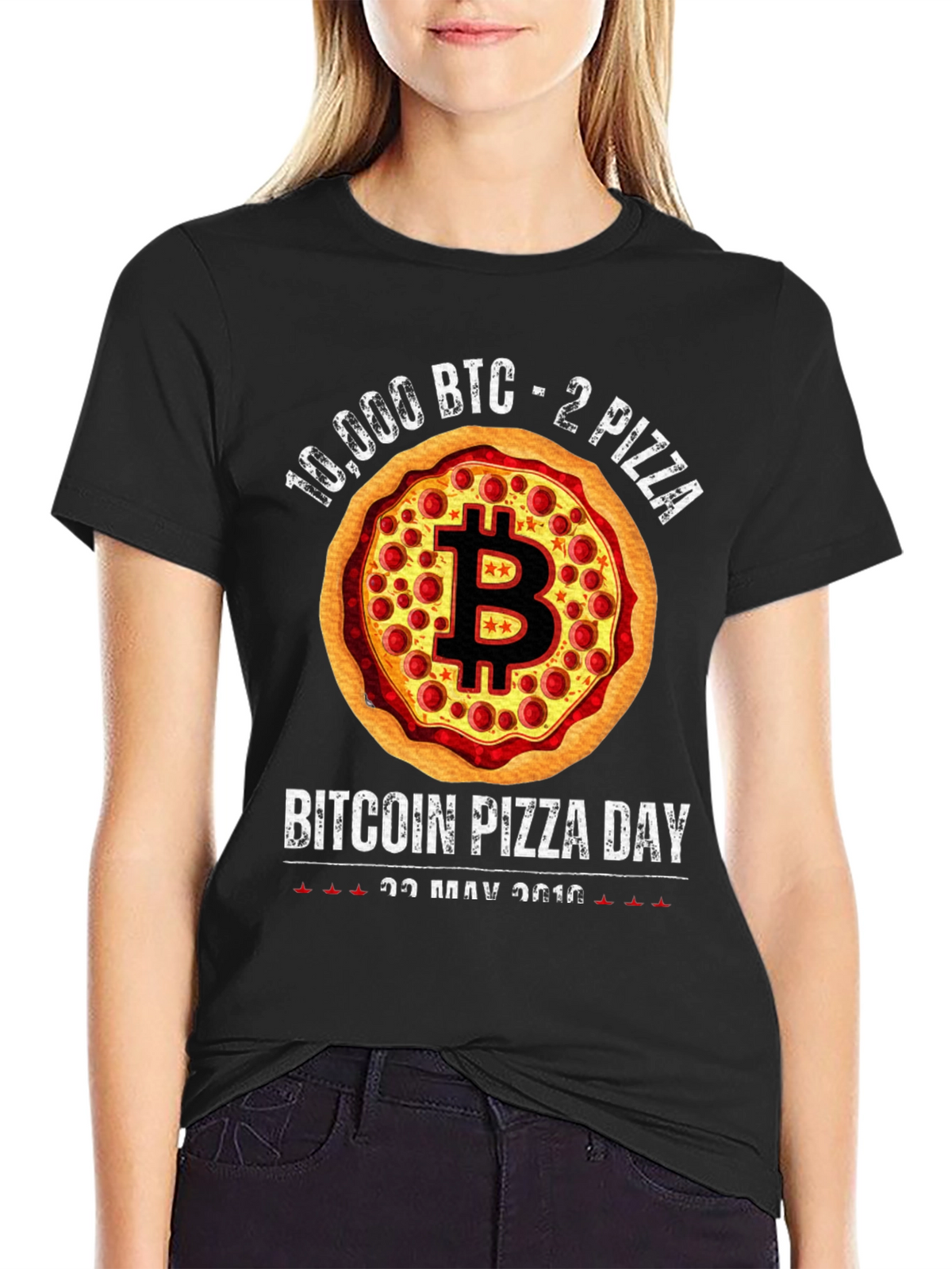 Bitcoin Pizza Day T-Shirt - Crypto Pizza Tee