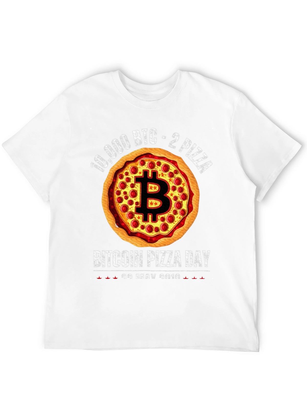 Bitcoin Pizza Day T-Shirt - Crypto Pizza Tee