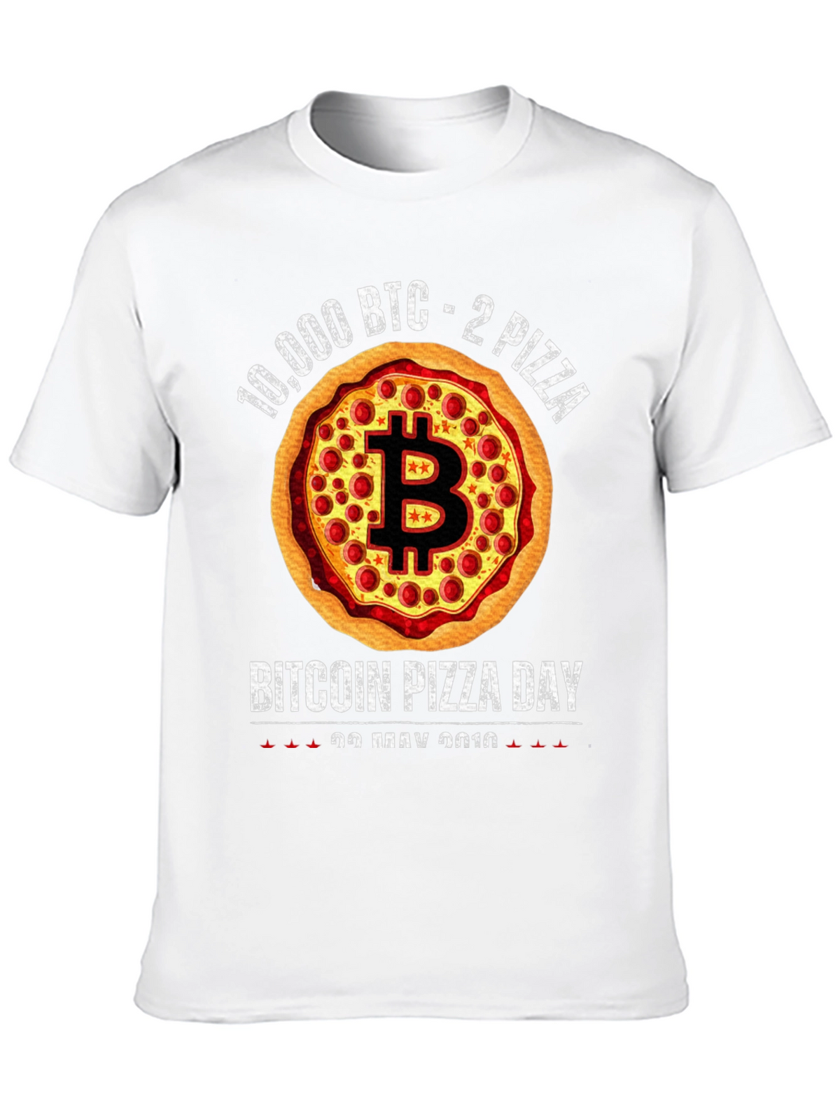 Bitcoin Pizza Day T-Shirt - Crypto Pizza Tee