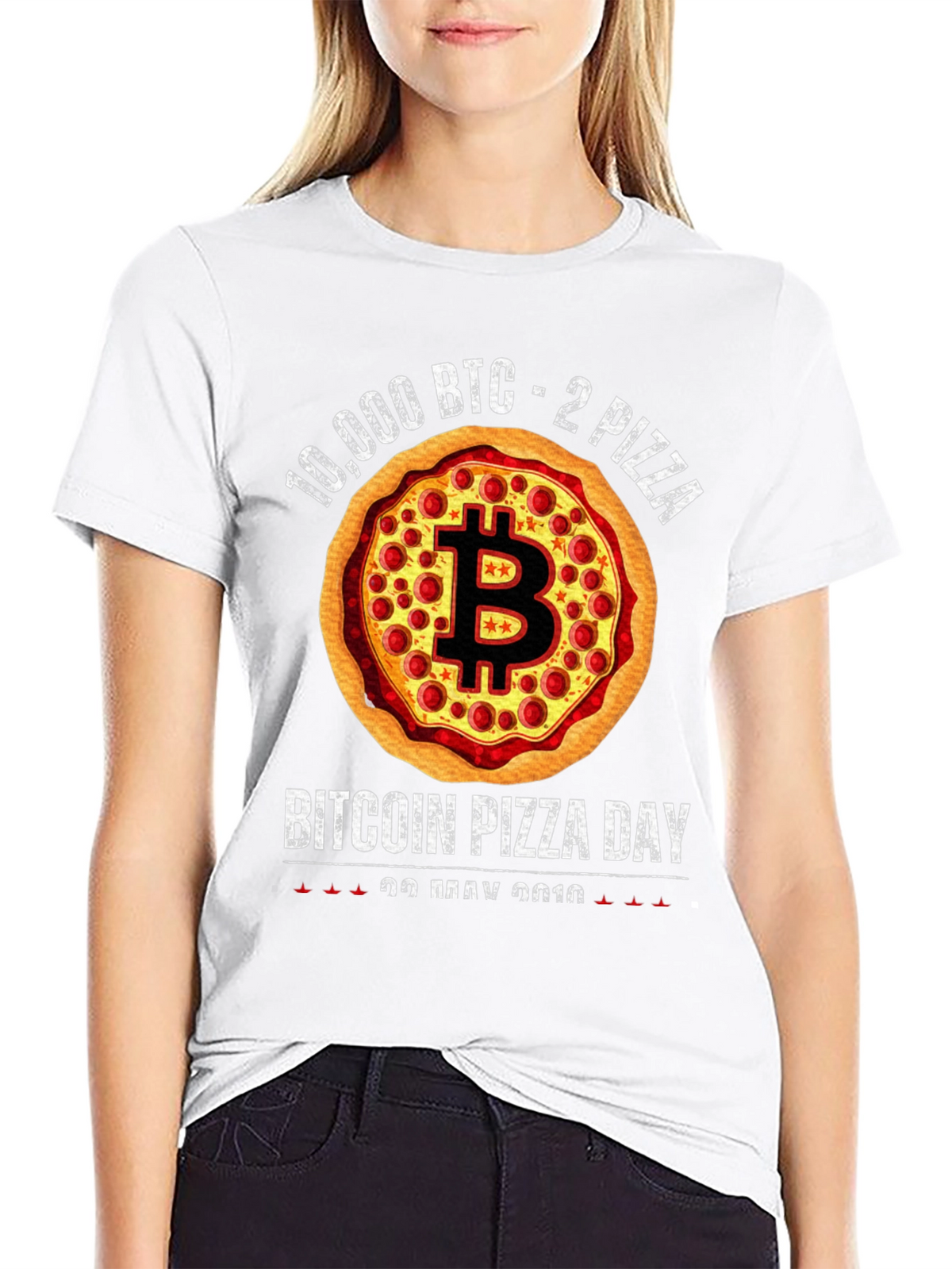 Bitcoin Pizza Day T-Shirt - Crypto Pizza Tee
