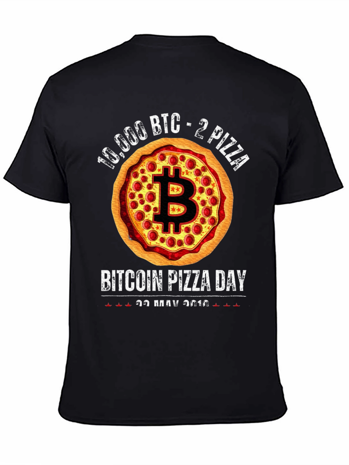 Bitcoin Pizza Day T-Shirt - Crypto Pizza Tee