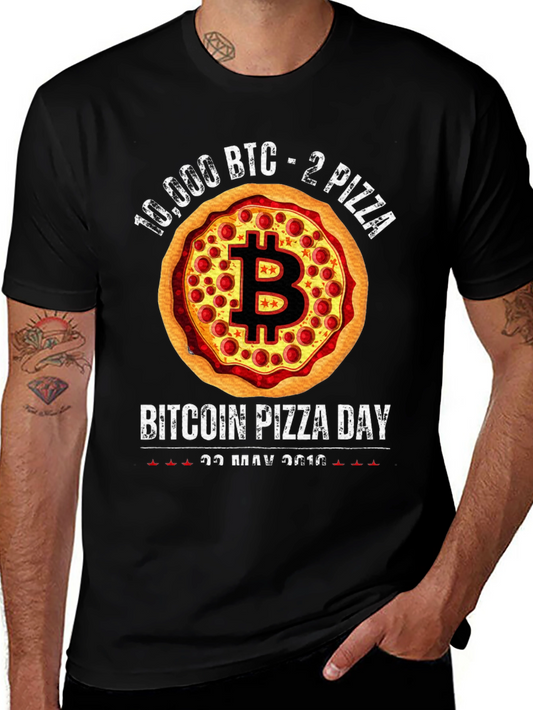 Bitcoin Pizza Day T-Shirt - Crypto Pizza Tee