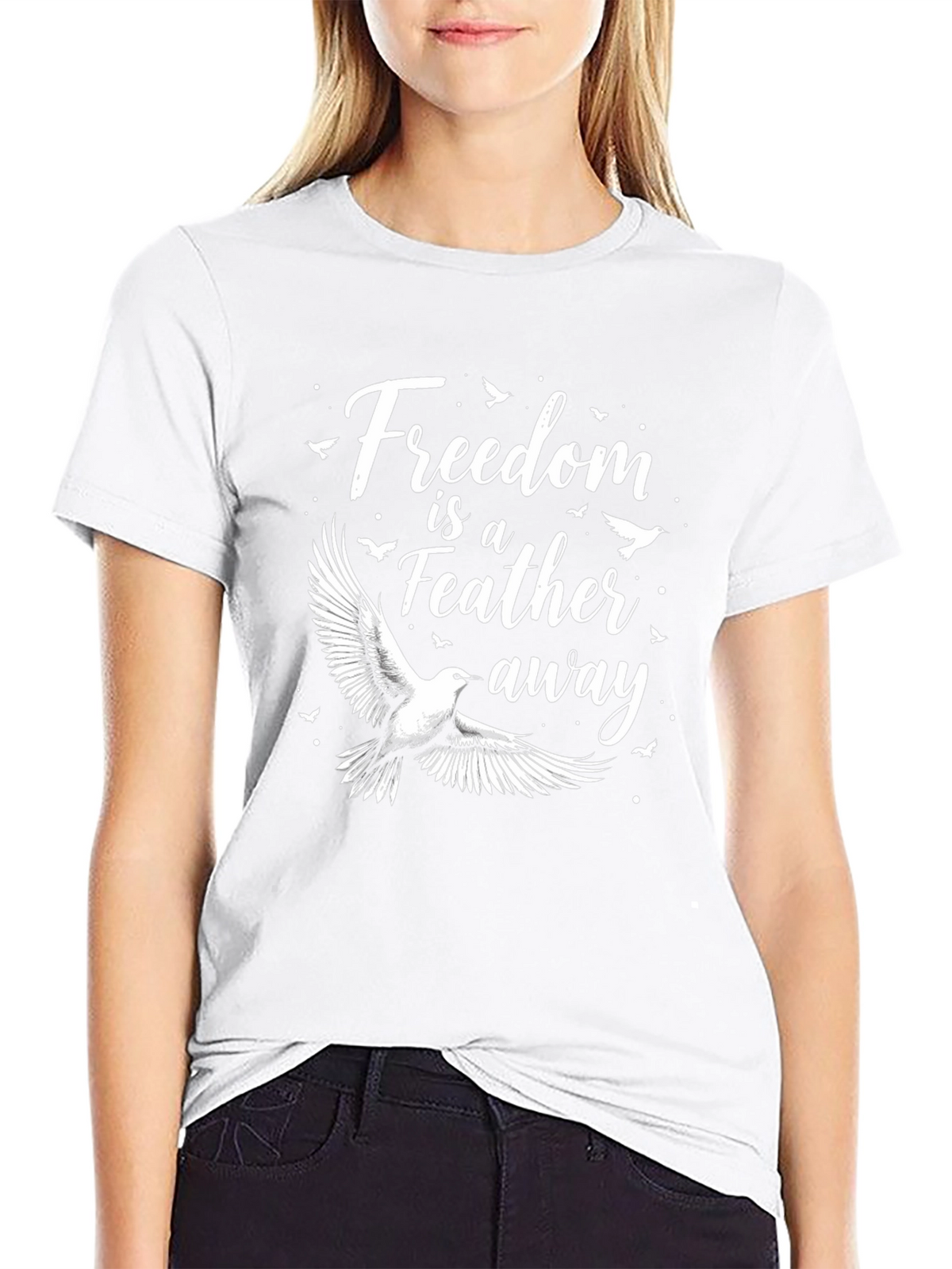 Freedom Dove Graphic Tee | Feather Away T-Shirt