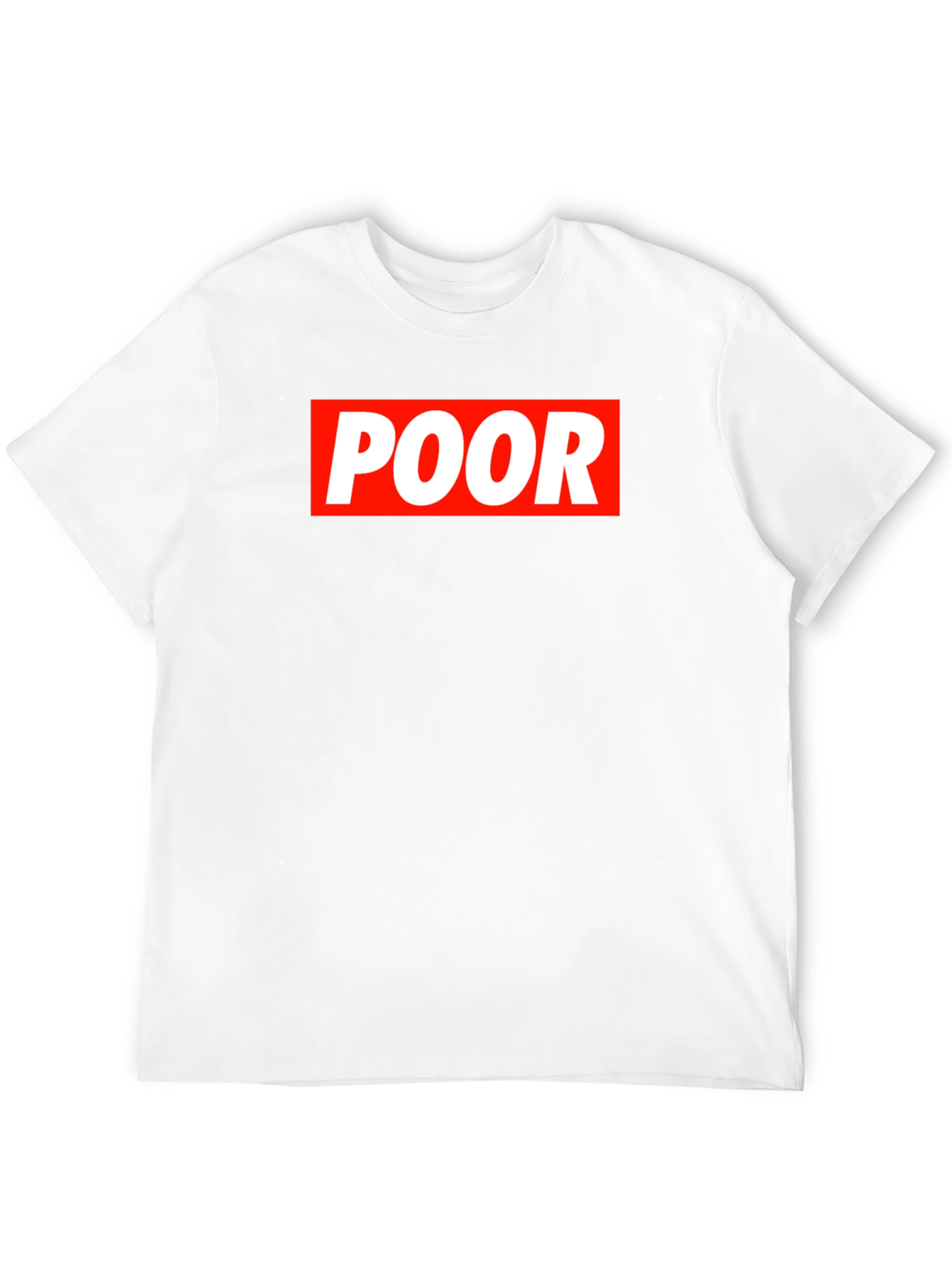 POOR Graphic T-Shirt - Streetwear Fashion Tee