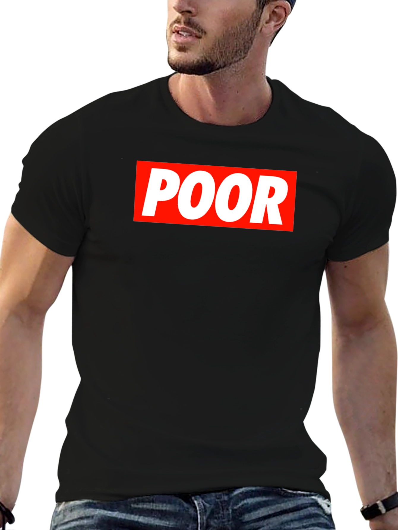 POOR Graphic T-Shirt - Streetwear Fashion Tee