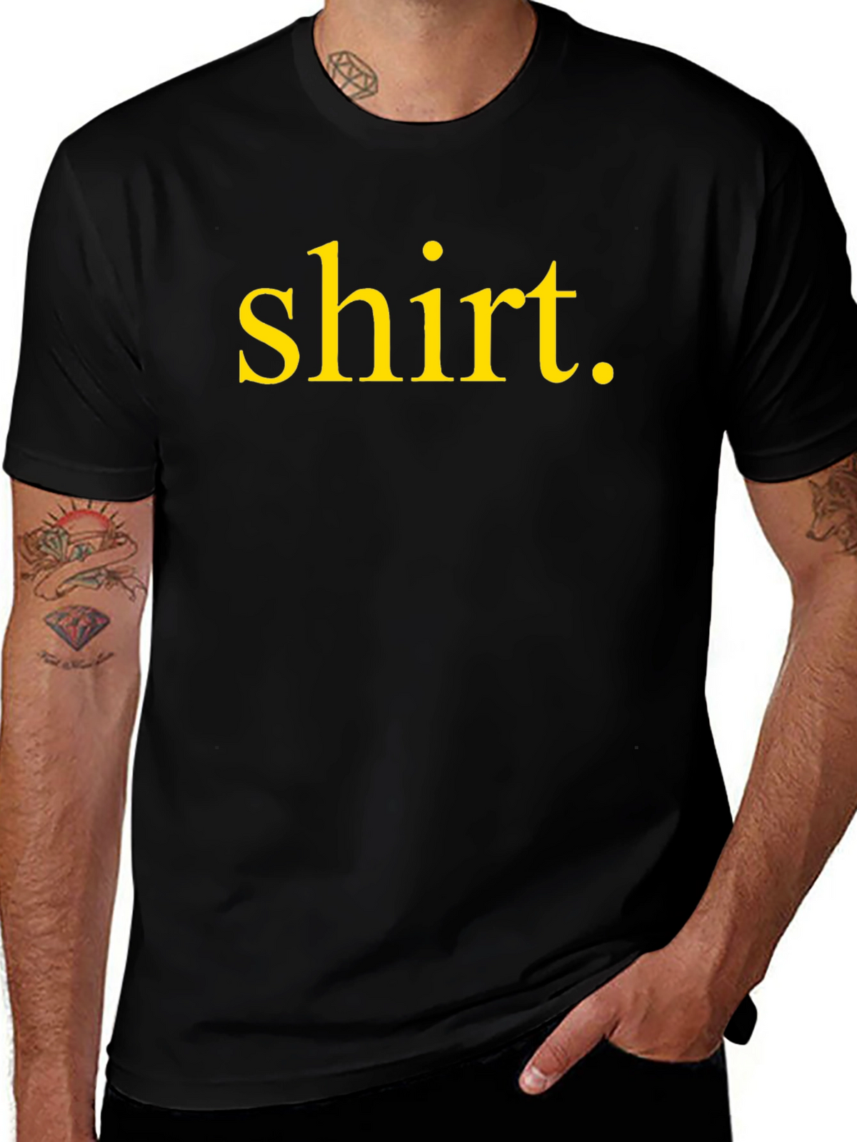 Humorous Graphic T-Shirt - Shirt