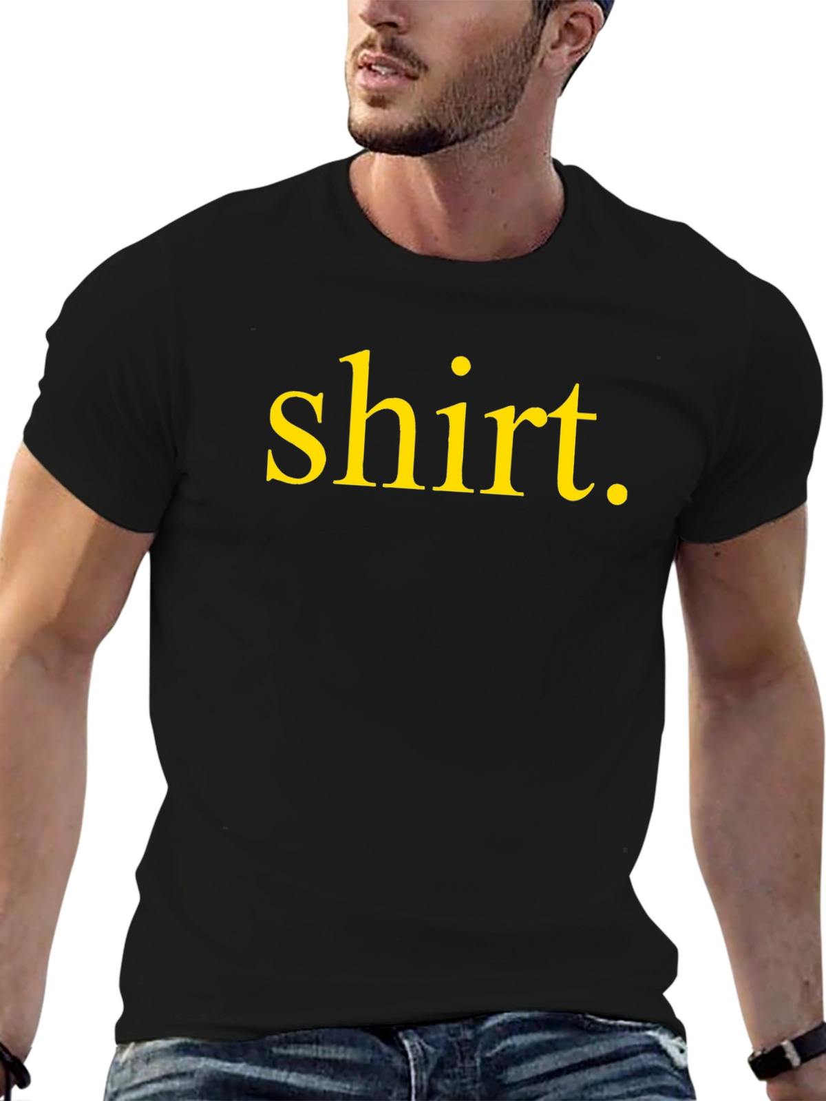 Humorous Graphic T-Shirt - Shirt