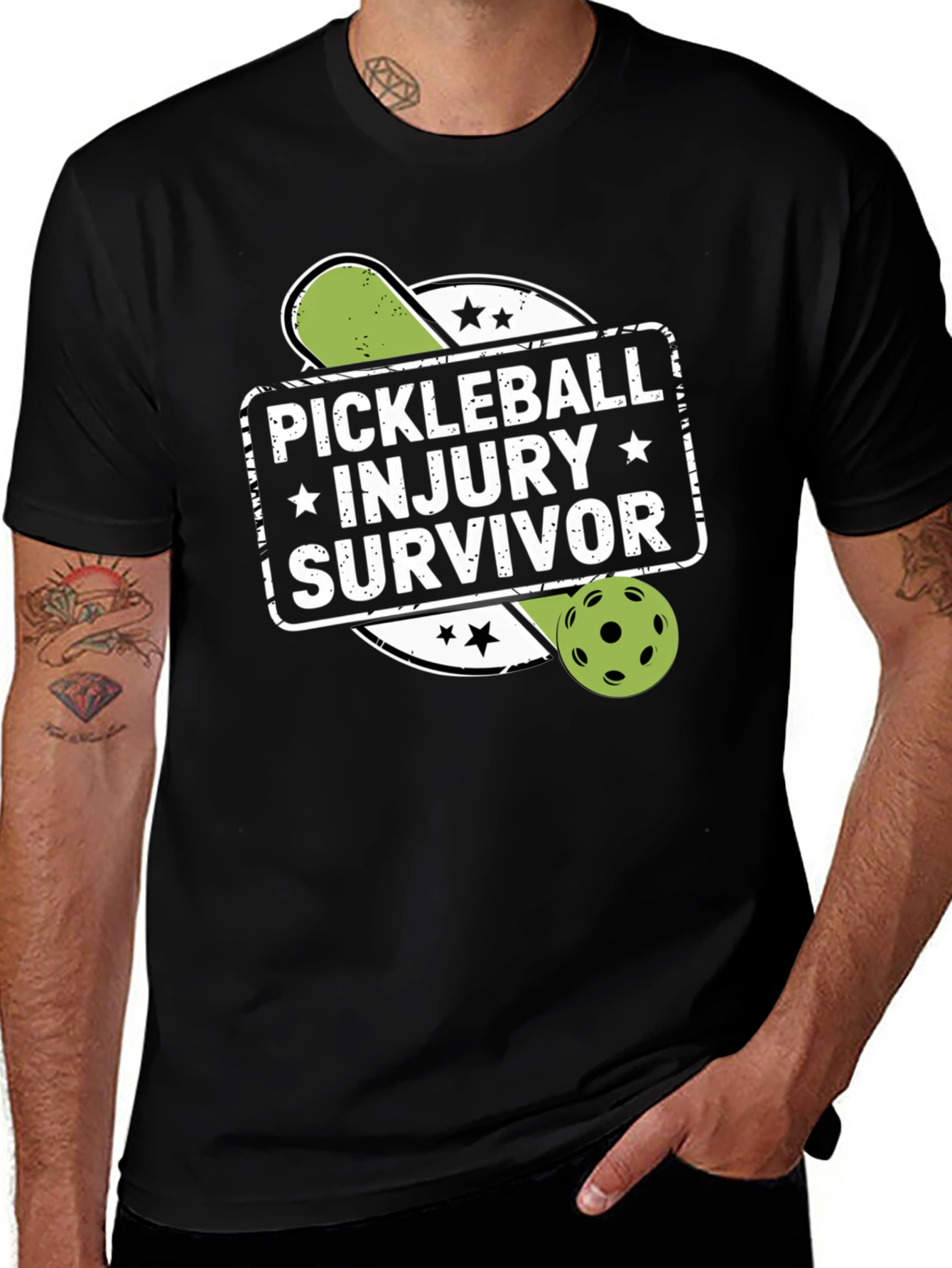 Pickleball Injury Survivor Graphic Tee