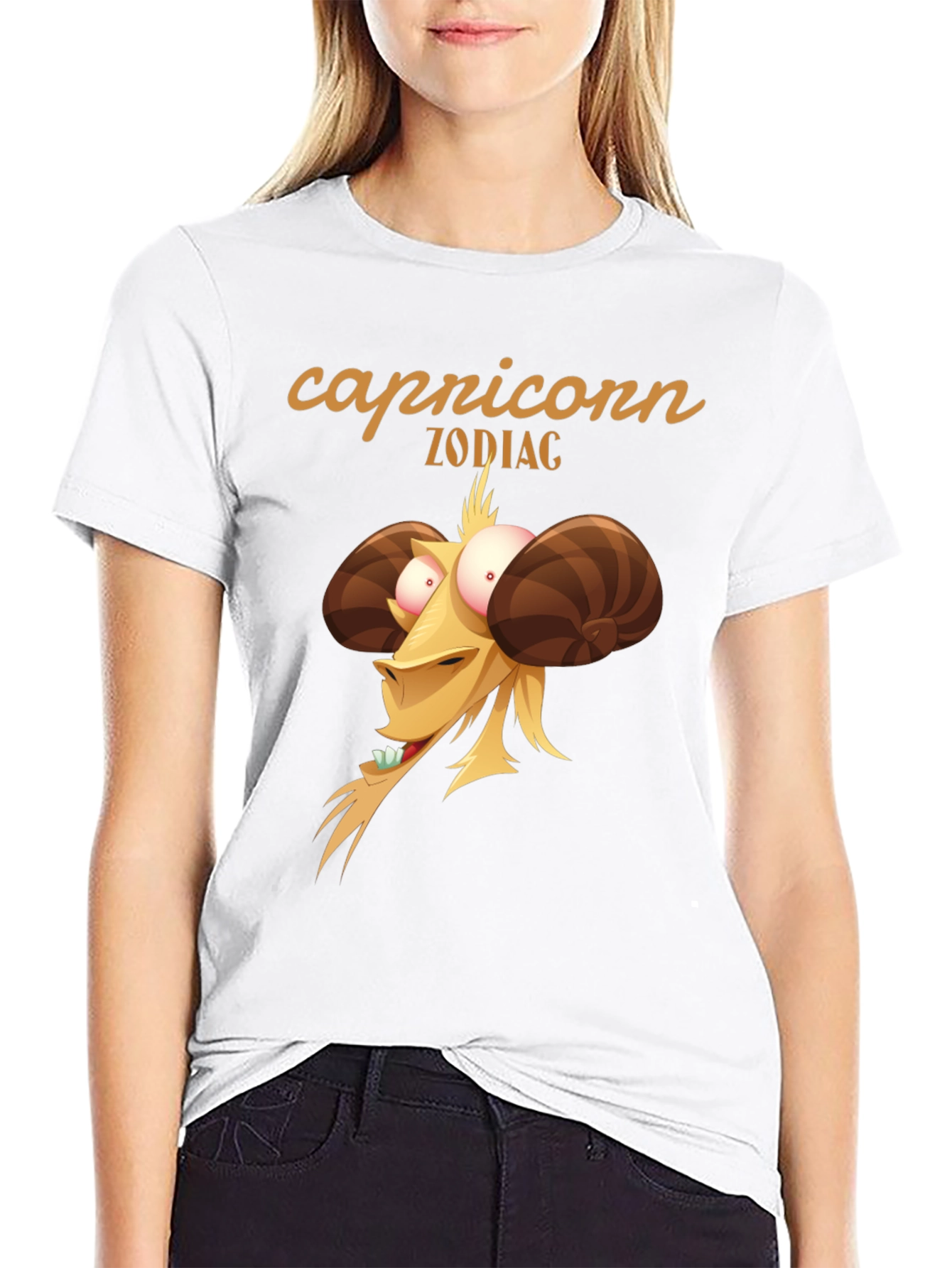 Capricorn Zodiac Graphic T-Shirt - Unisex