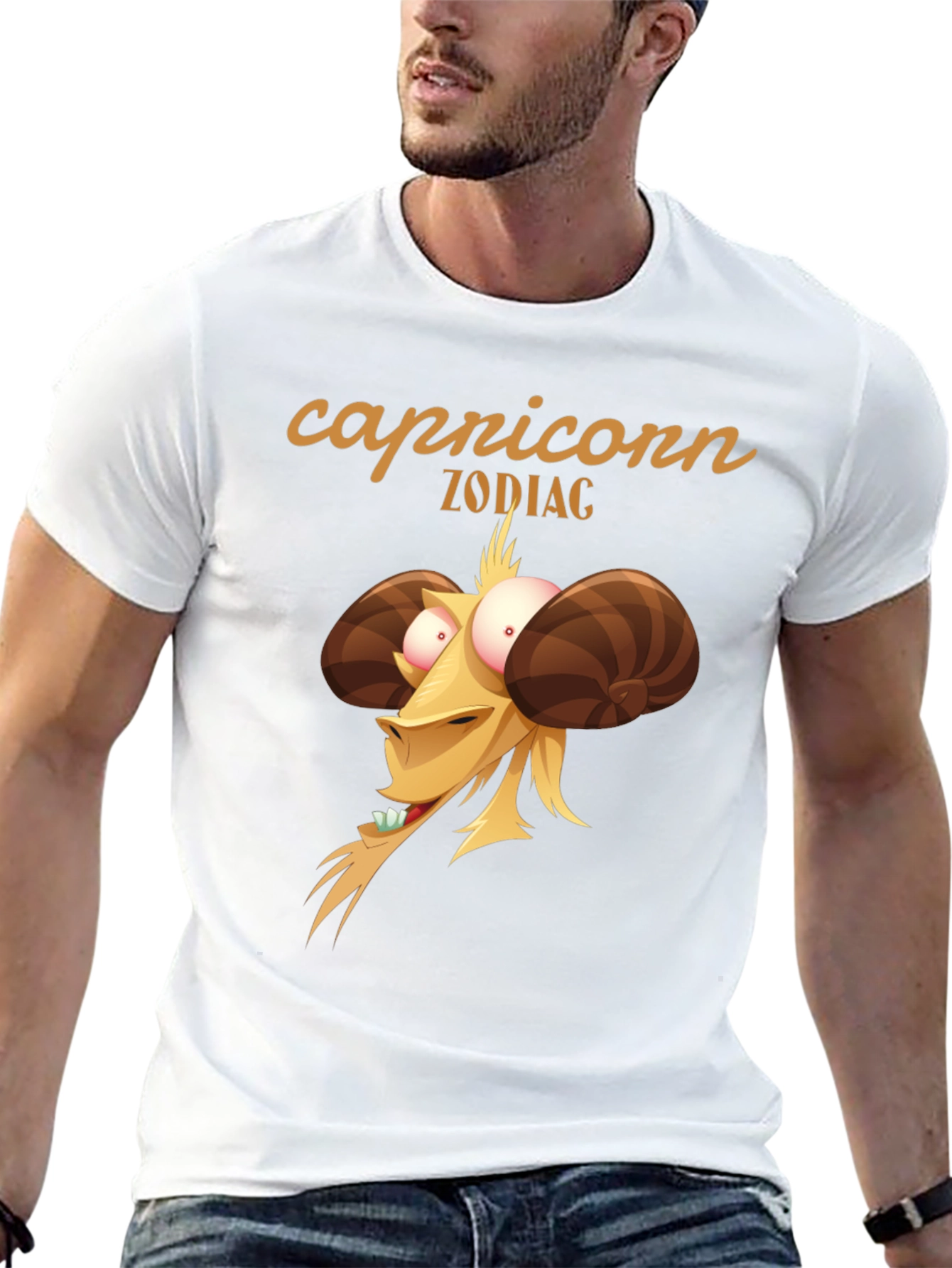 Capricorn Zodiac Graphic T-Shirt - Unisex