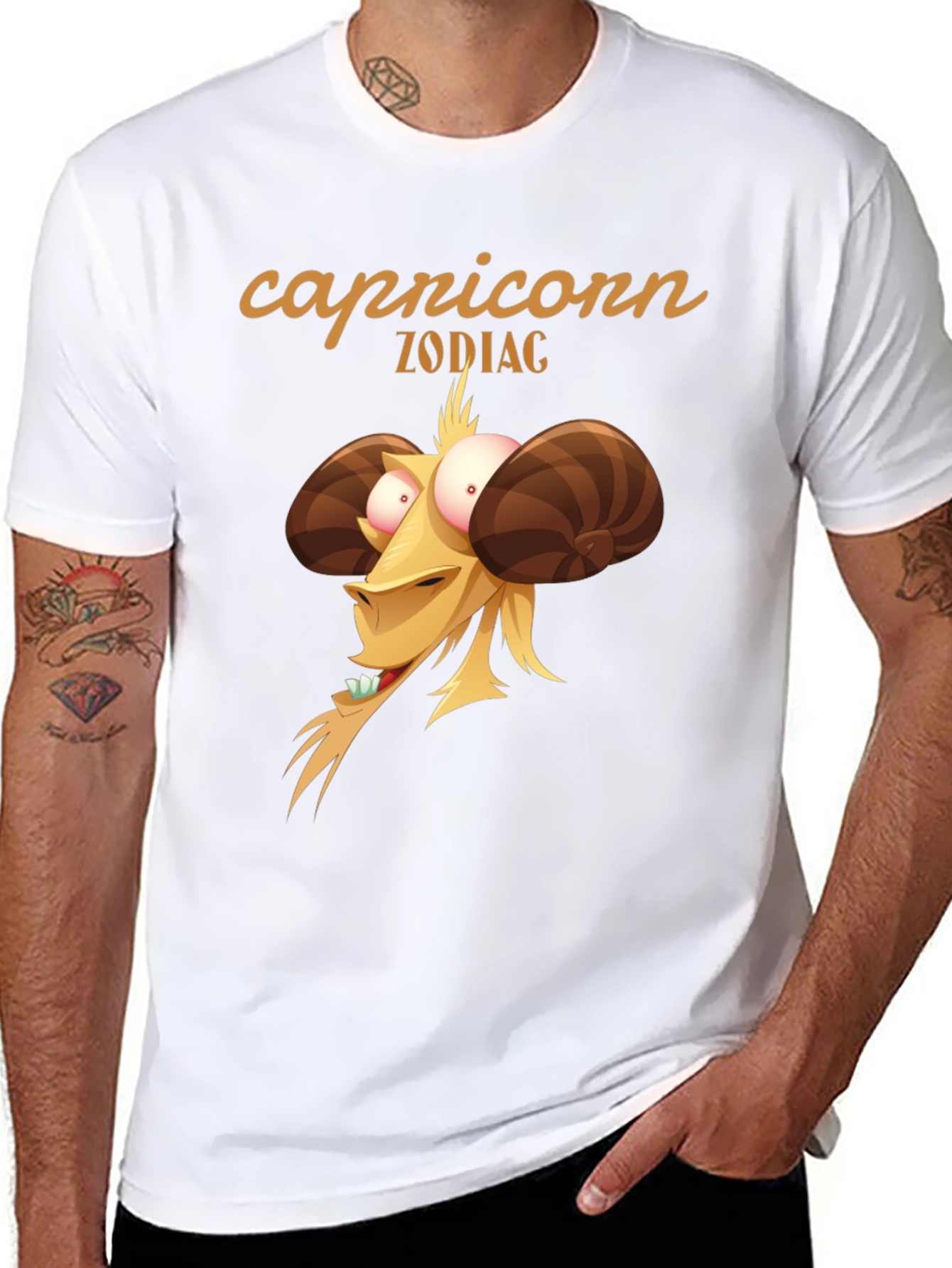 Capricorn Zodiac Graphic T-Shirt - Unisex