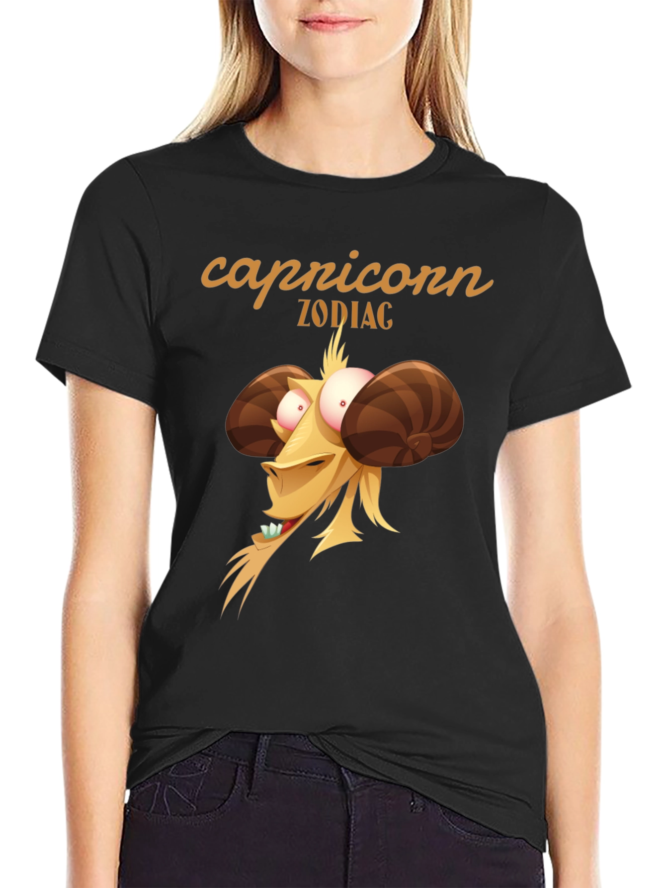 Capricorn Zodiac Graphic T-Shirt - Unisex