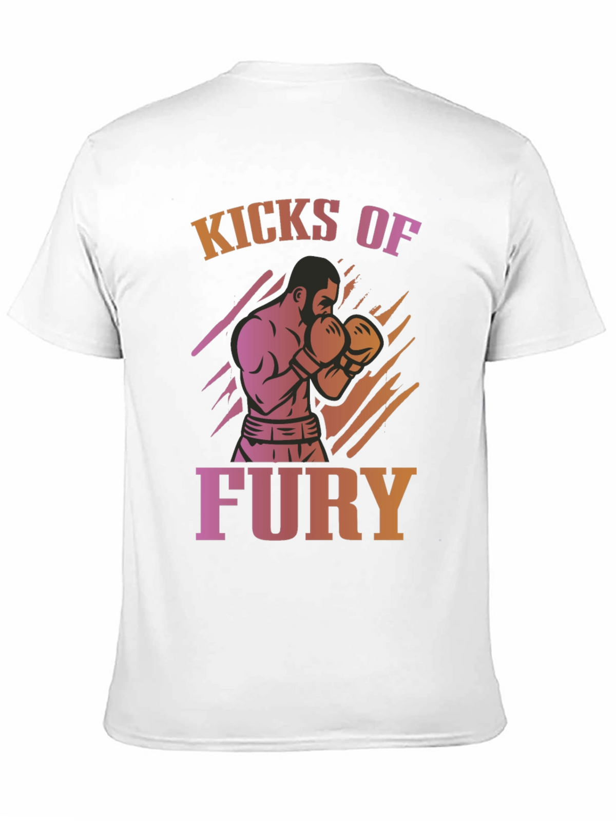 Kicks of Fury Graphic Tee - Boxing Design