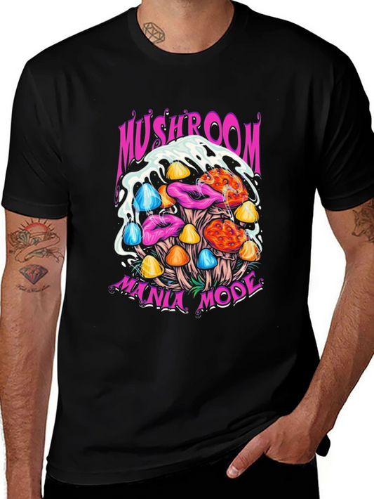 Mushroom Mania Mode Graphic Tee