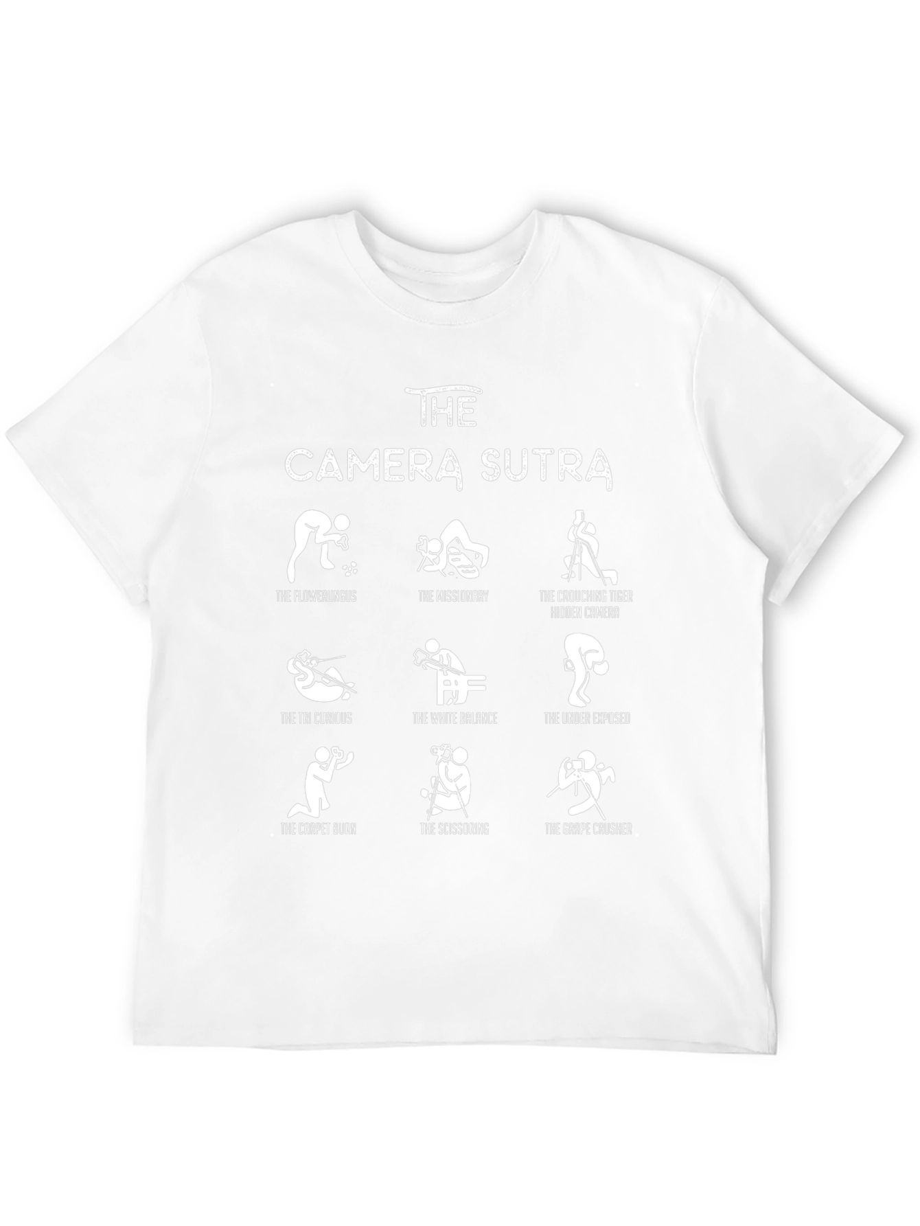 Camera Sutra Graphic Tee - Photography Humor