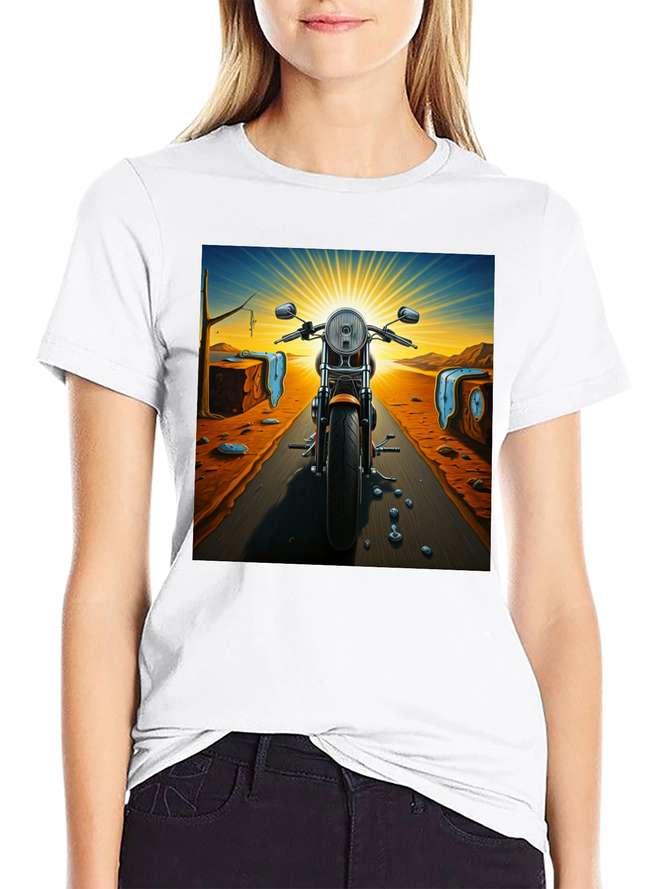 Surreal Motorcycle Ride T-Shirt