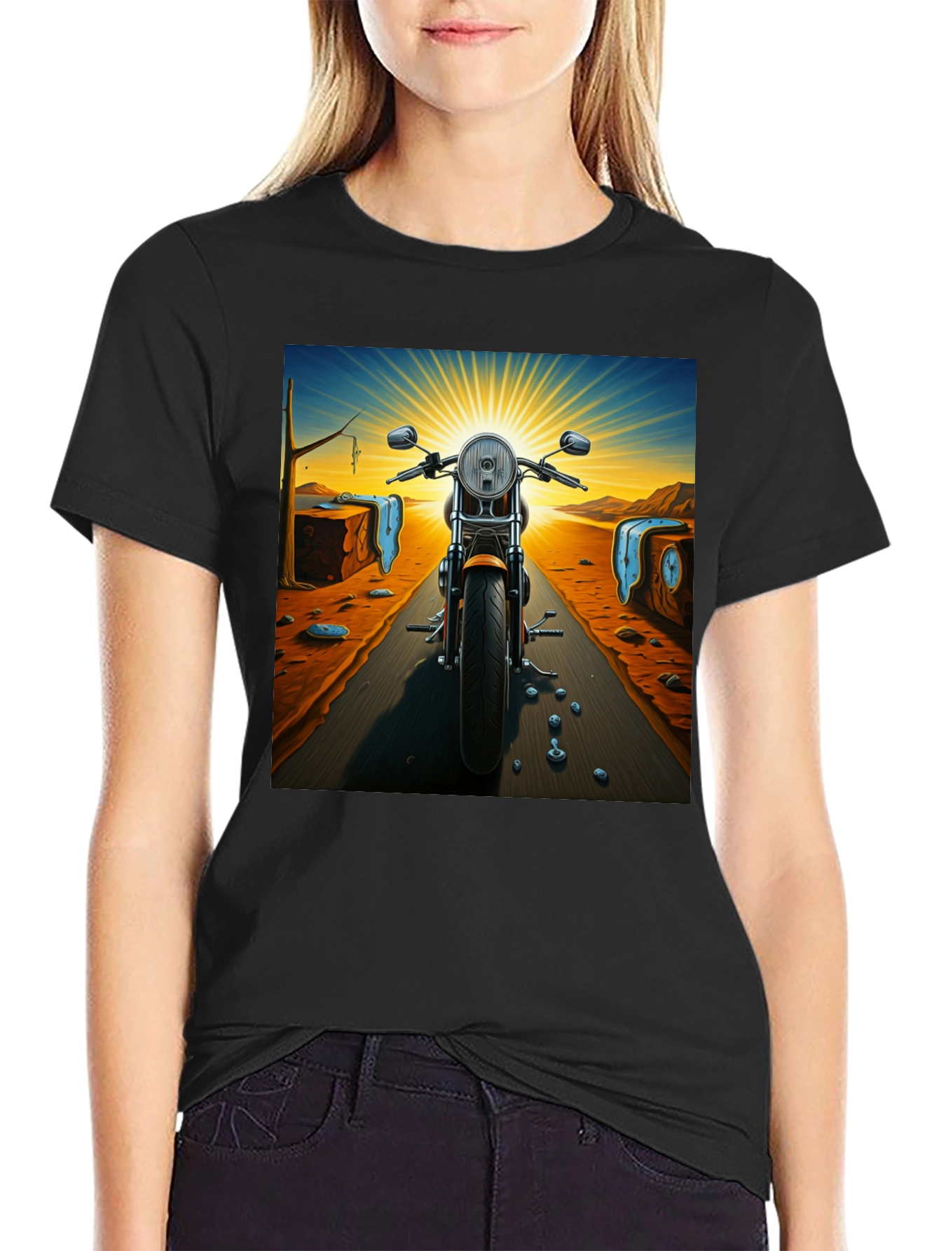 Surreal Motorcycle Ride T-Shirt