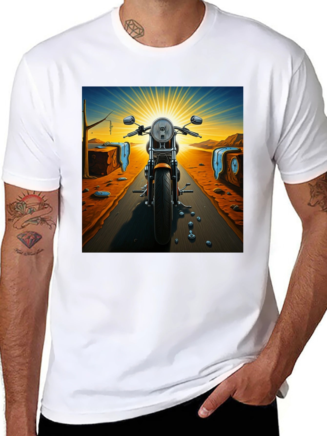 Surreal Motorcycle Ride T-Shirt