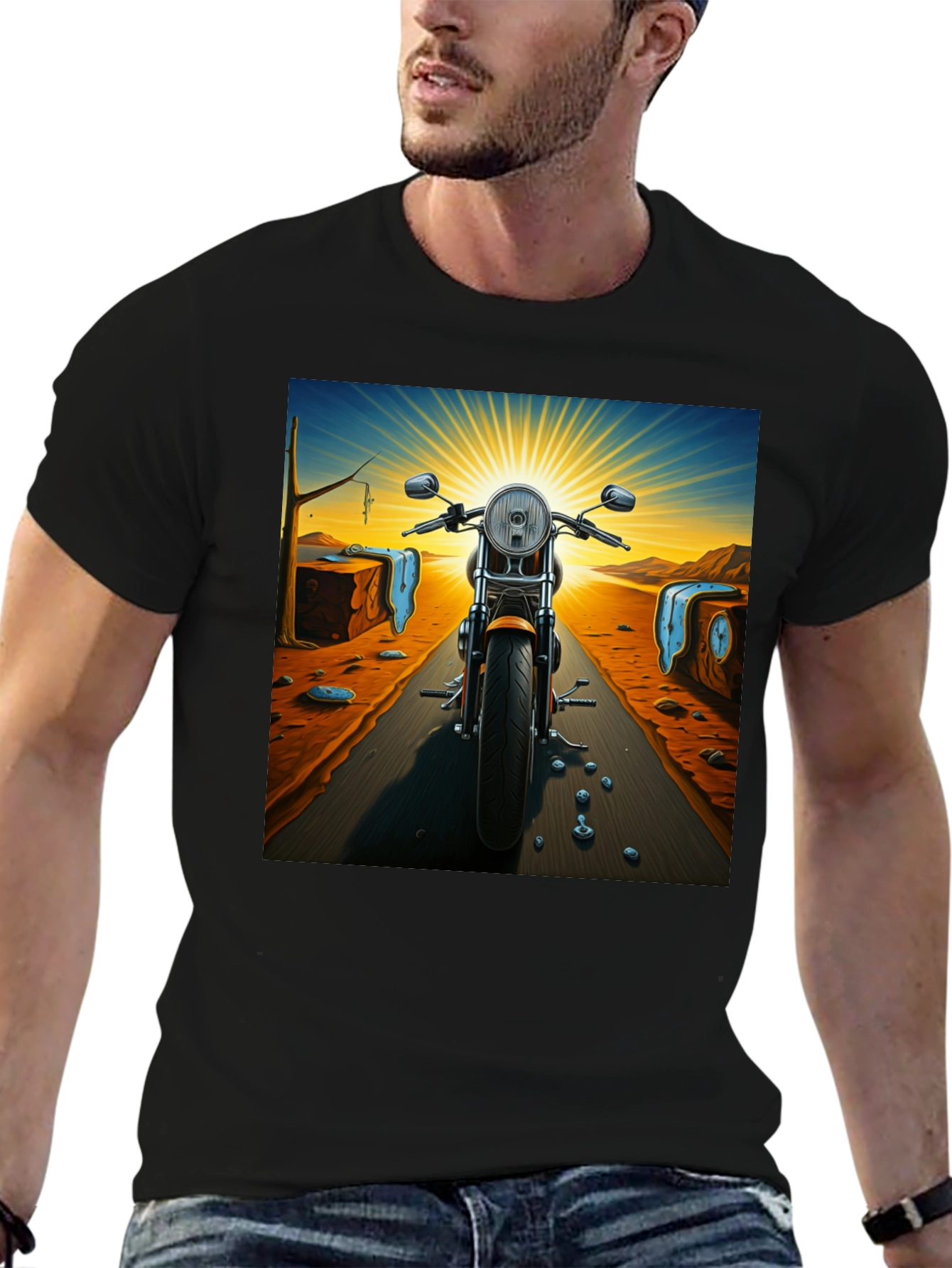 Surreal Motorcycle Ride T-Shirt